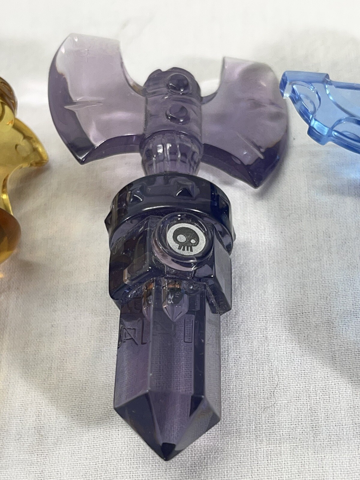 Skylanders Activision Trap Team Mixed Lot of 4 CRYSTALS Life Hammer Undead Axe