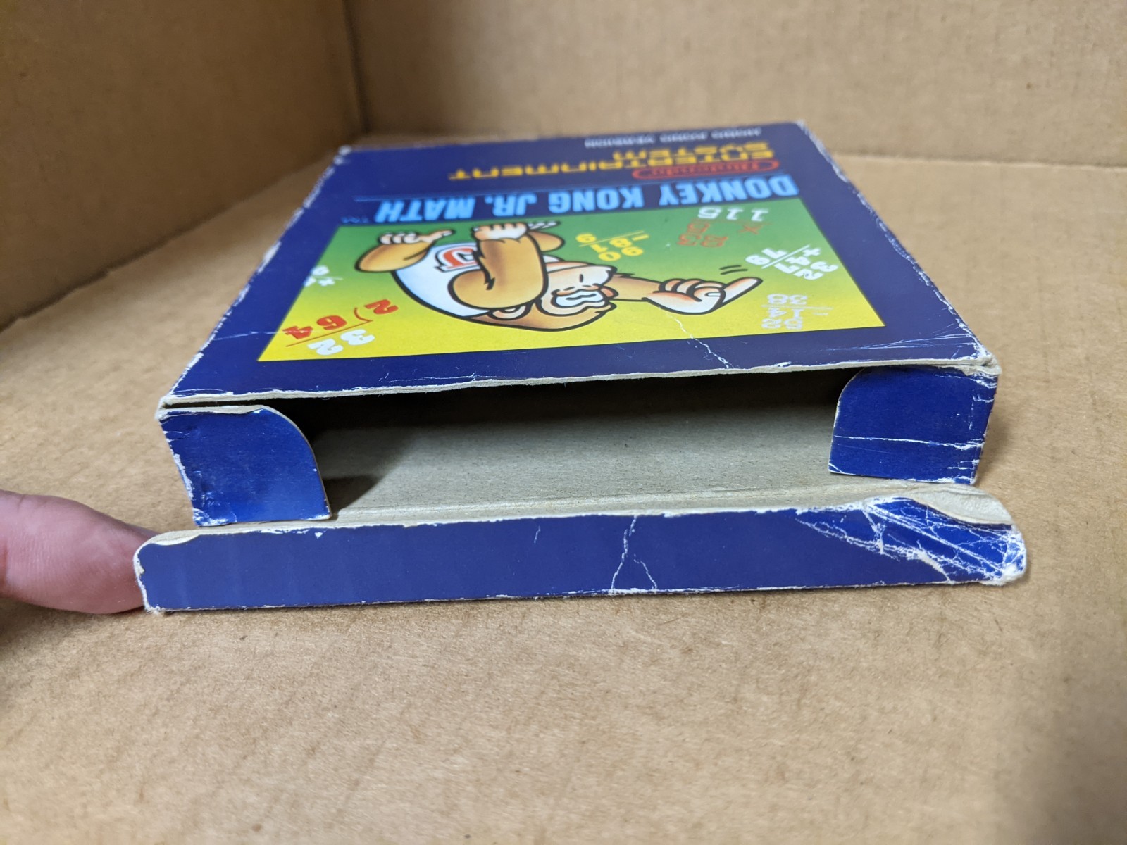 Donkey Kong Jr. Math Hong Kong Version for Nintendo NES