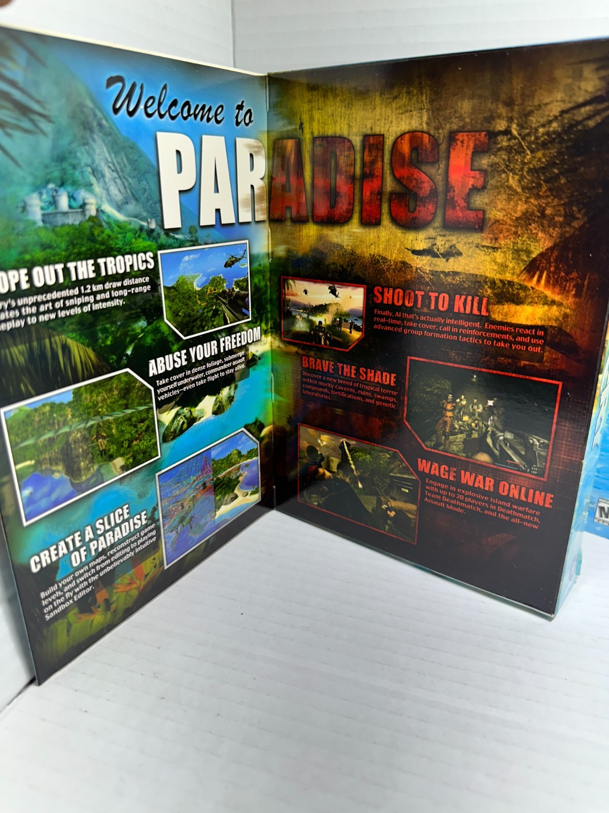 Far Cry 1 Small Box PC 1st Print 2004 RARE! – NEW FACTORY SEALED – W/Guide