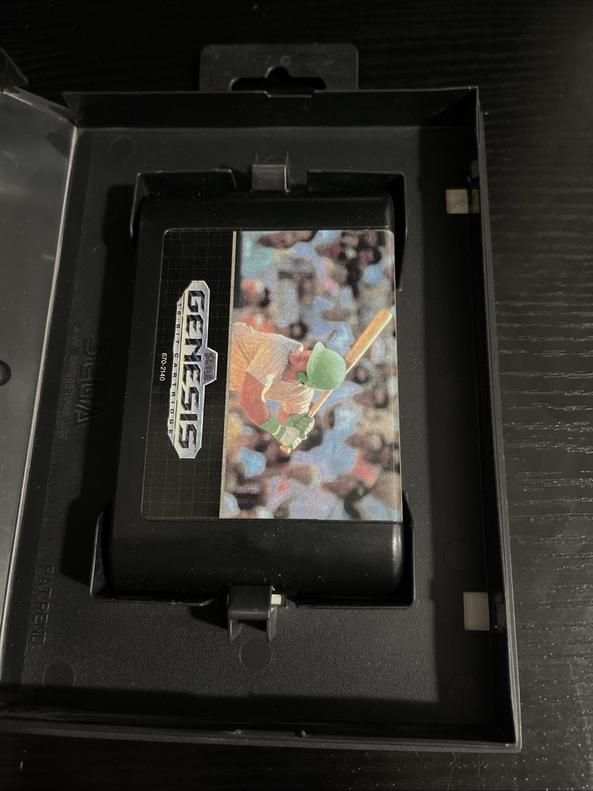 Sports Talk Baseball MLB – SEGA Genesis, Case & Cartridge, Tested & Working