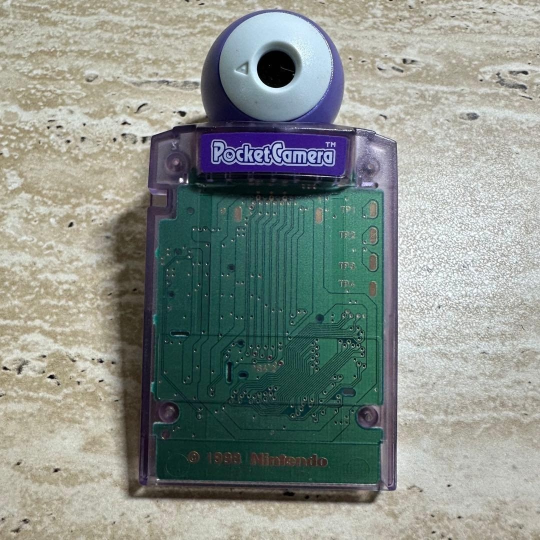 Nintendo Game Boy Pocket Camera Clear Purple Complete in Box CIB Japan Rare 6912