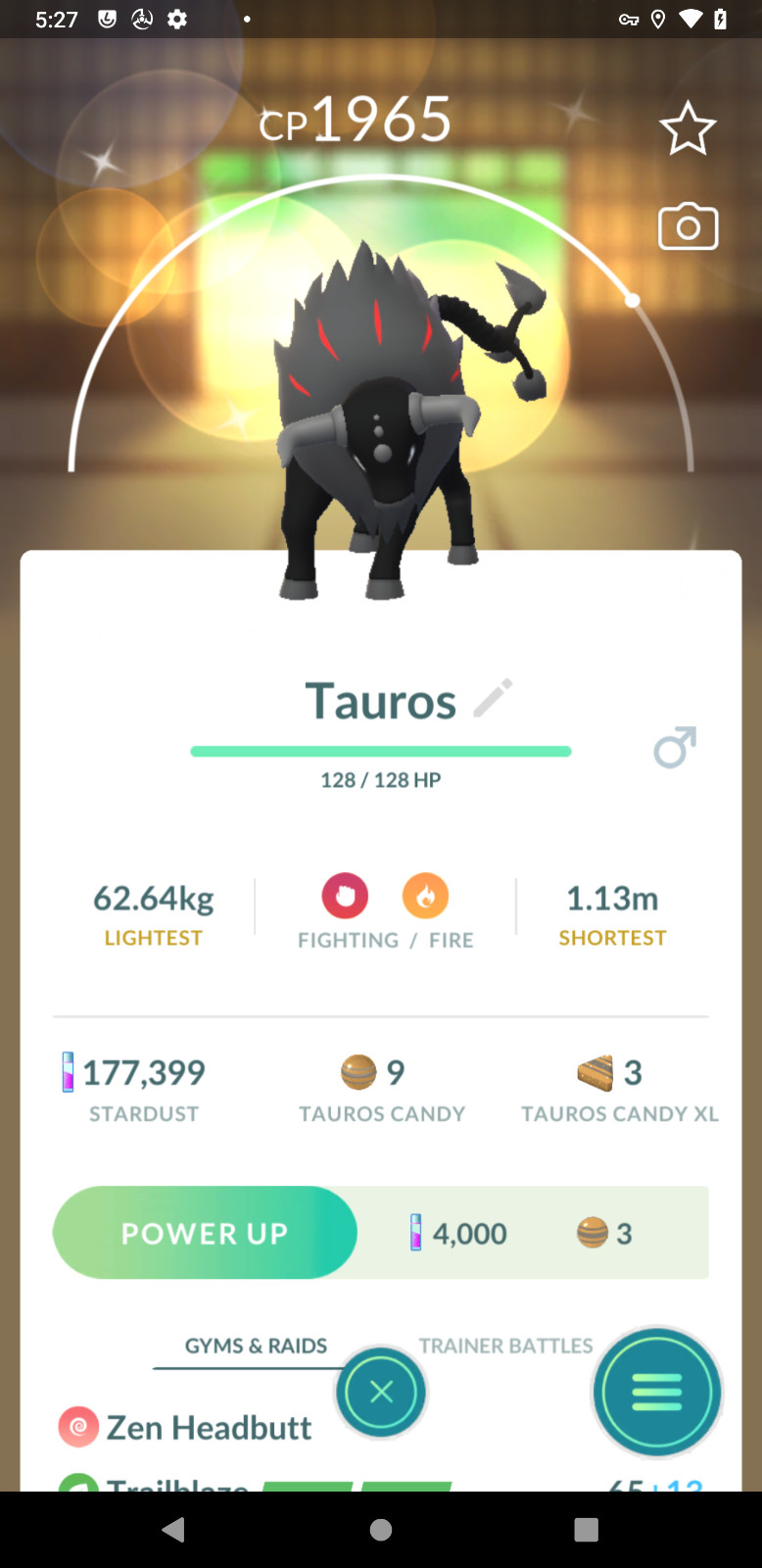 ✨ Shiny Paldean Tauros (Blaze) | Tr—de 20K Dust