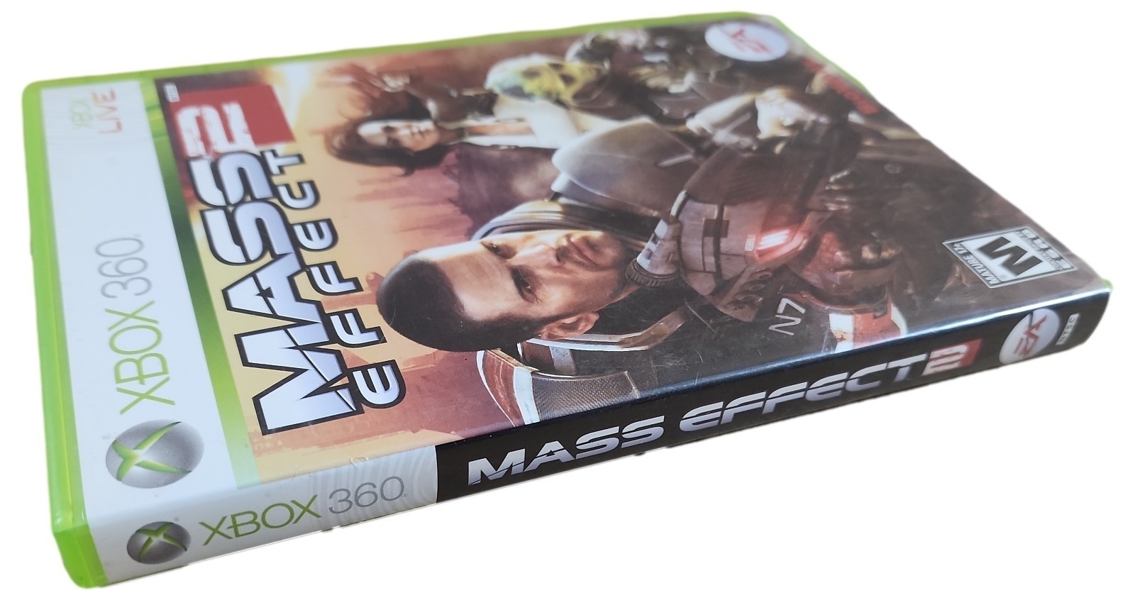 EA Mass Effect 2 (Xbox 360, 2010) Adventure Action Role Playing Video Game Set
