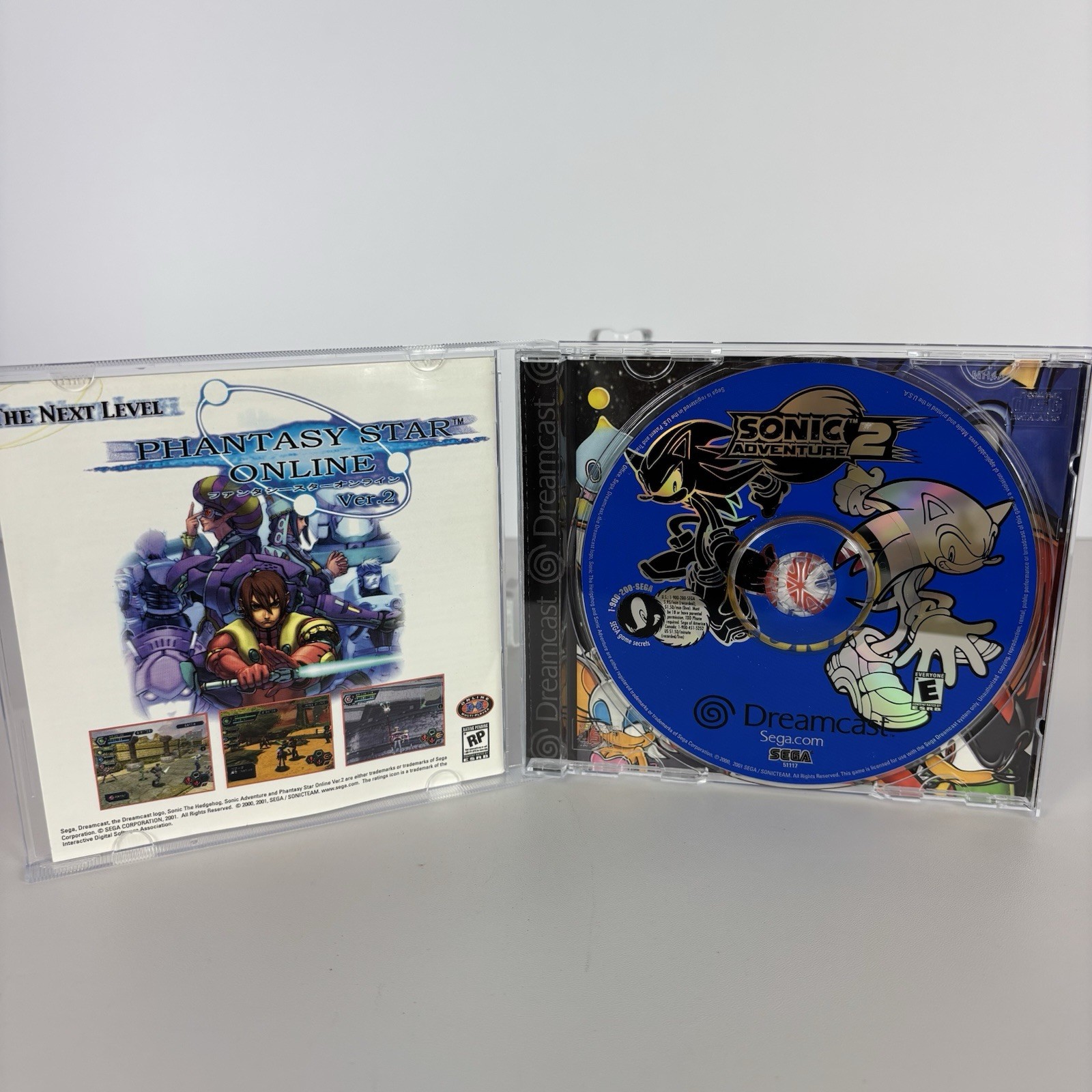 Sonic Adventure 2 (Sega Dreamcast, 2001) Complete CIB
