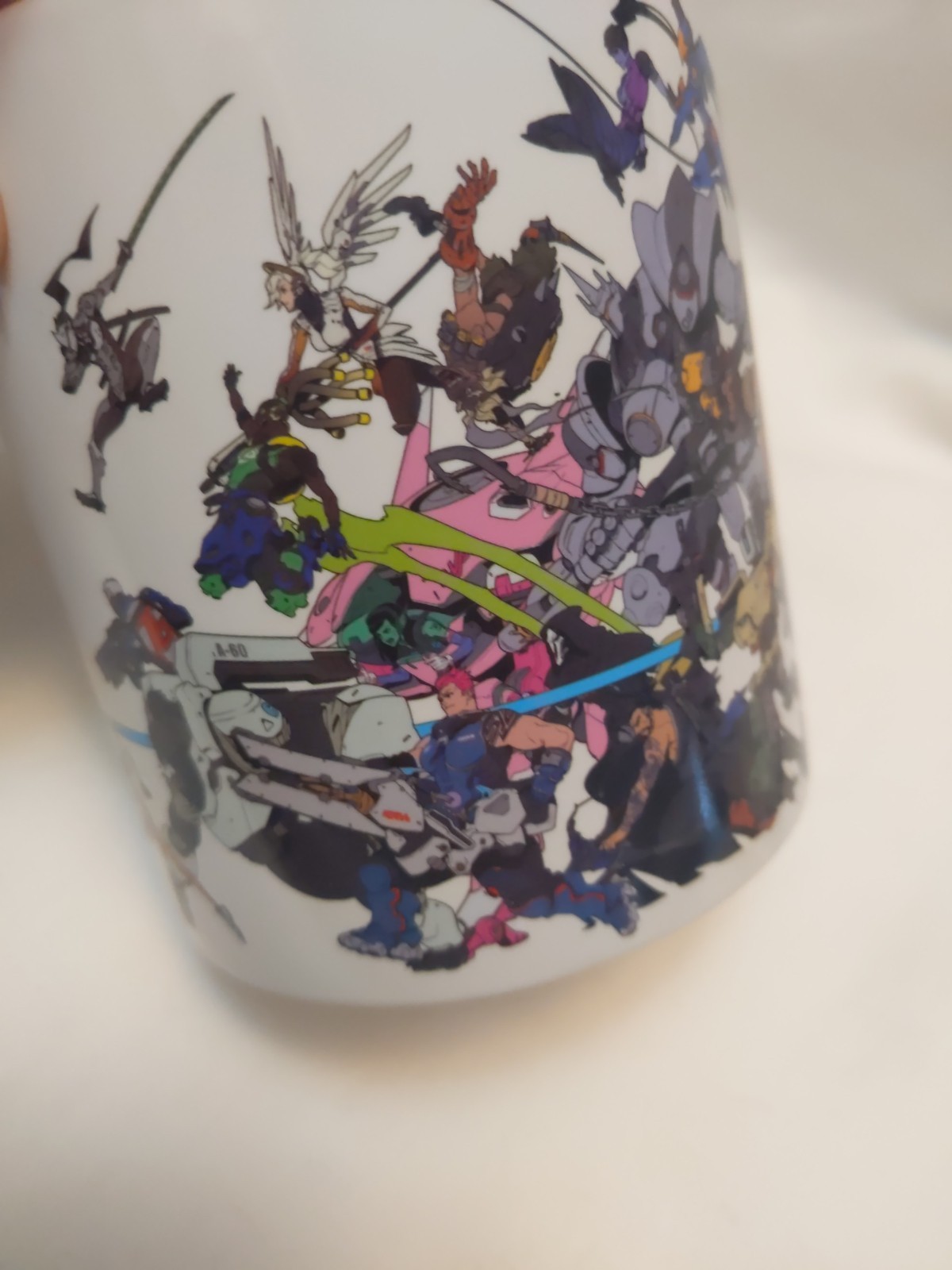 Overwatch Design Blizzard Entertainment Collectable Coffee Tea Mug Cup White