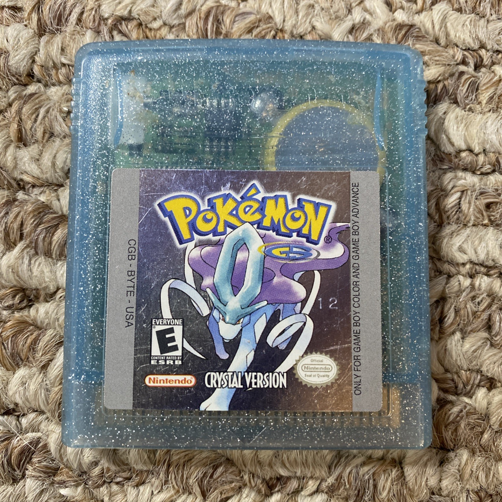 Pokémon: Crystal GBC (Game Boy Color, 2001) *New Battery* Authentic & Saves