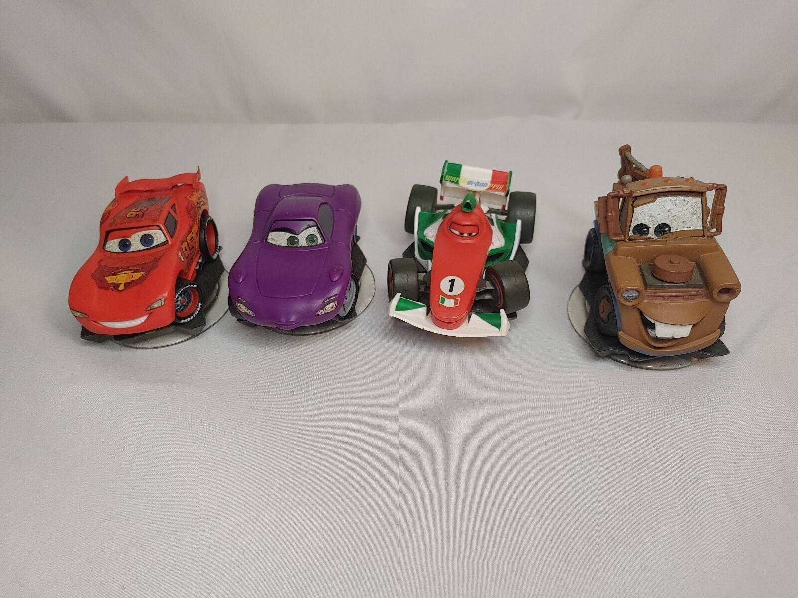 Disney Infinity Character Lot of 4 Figures – Cars Figures – Lightning McQueen