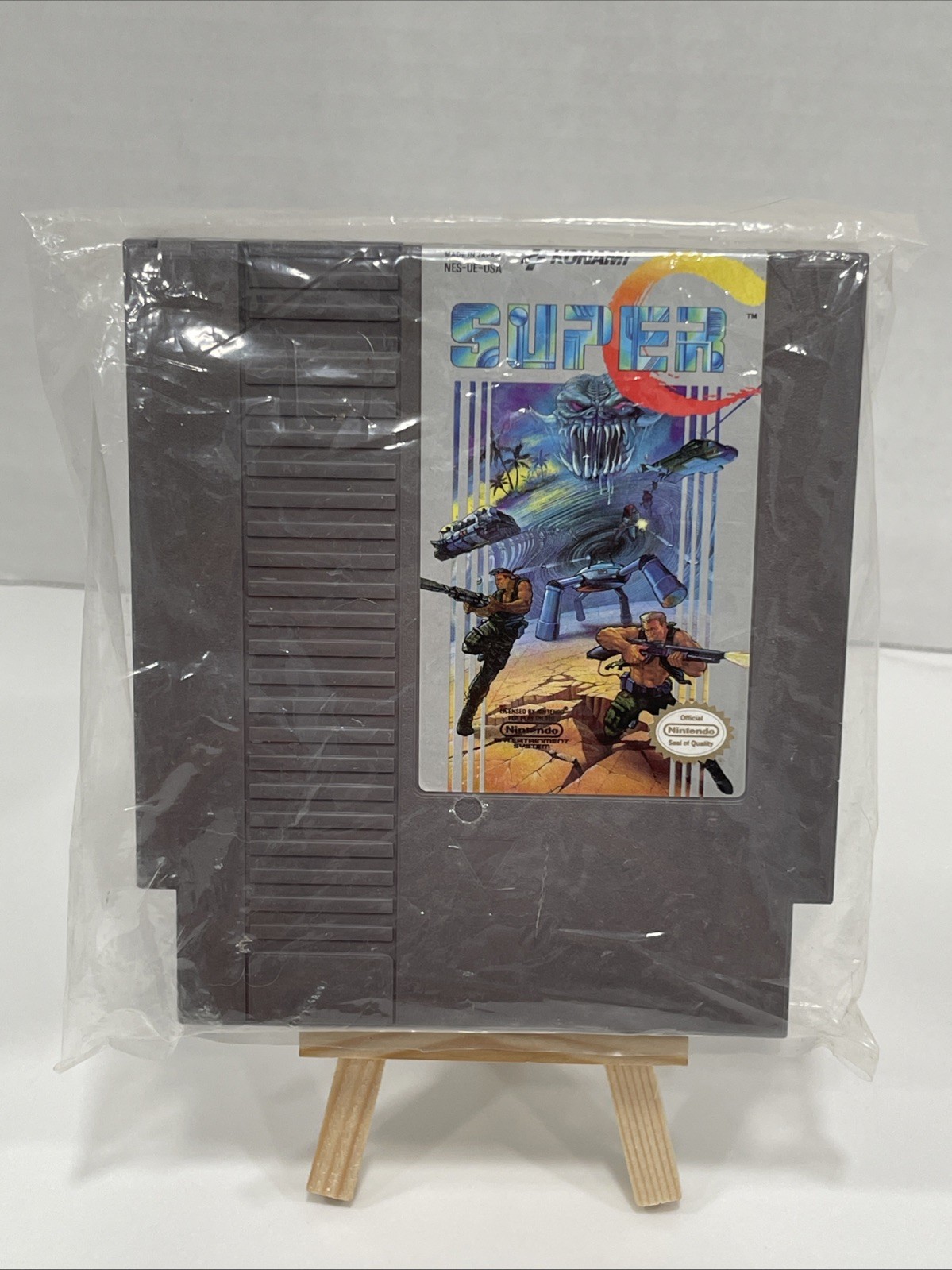 Super C Nintendo NES Authentic Complete NEW (Other) w/ Manual Oval Seal