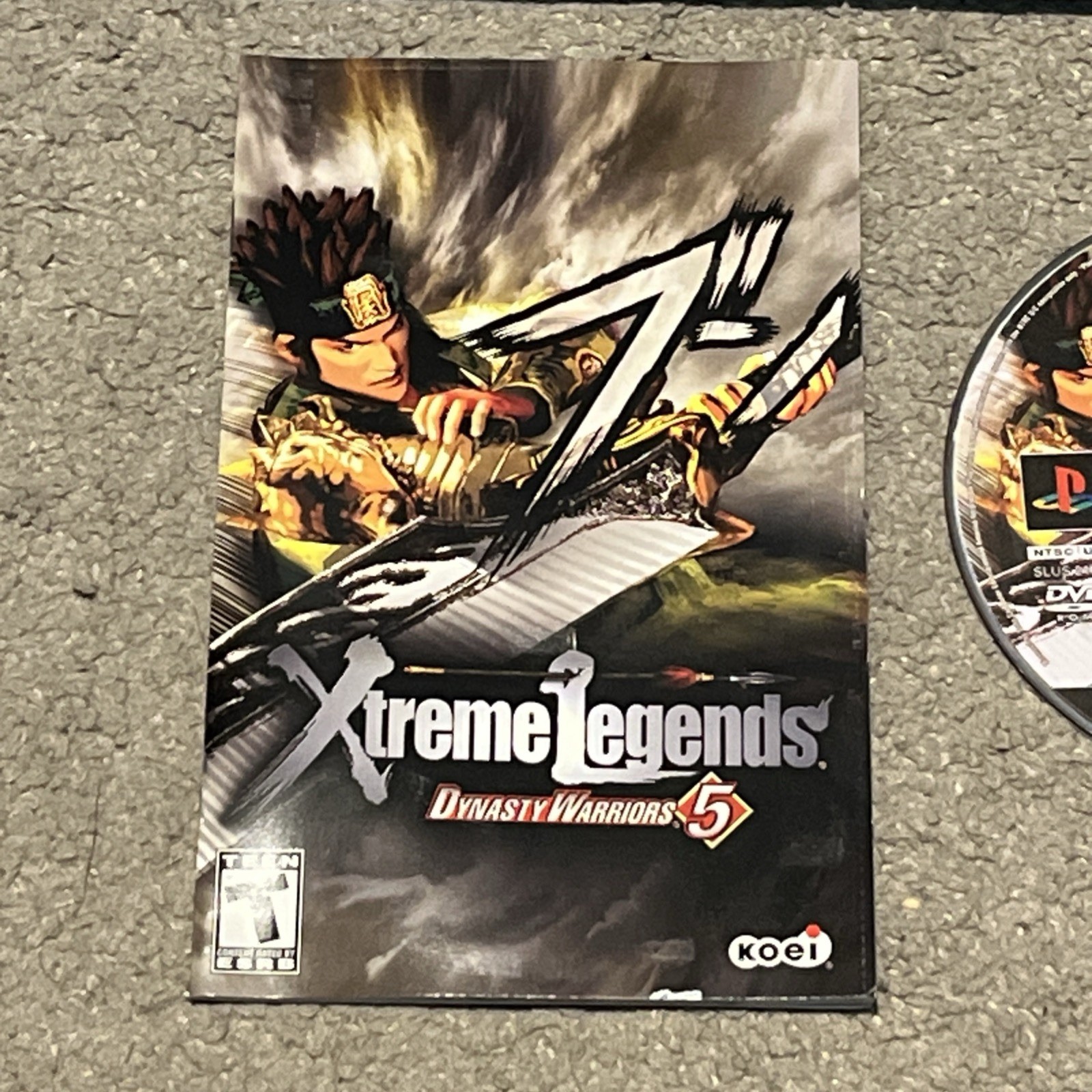 Dynasty Warriors 5 Xtreme Legend PS2 PlayStation 2 Complete CIB w/ Manual Reg