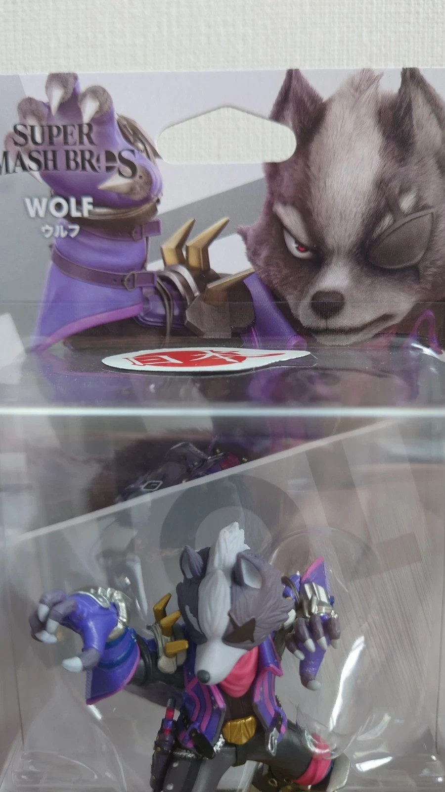 Wolf Amiibo Mario Smash Bros series Nintendo Switch (NEW)