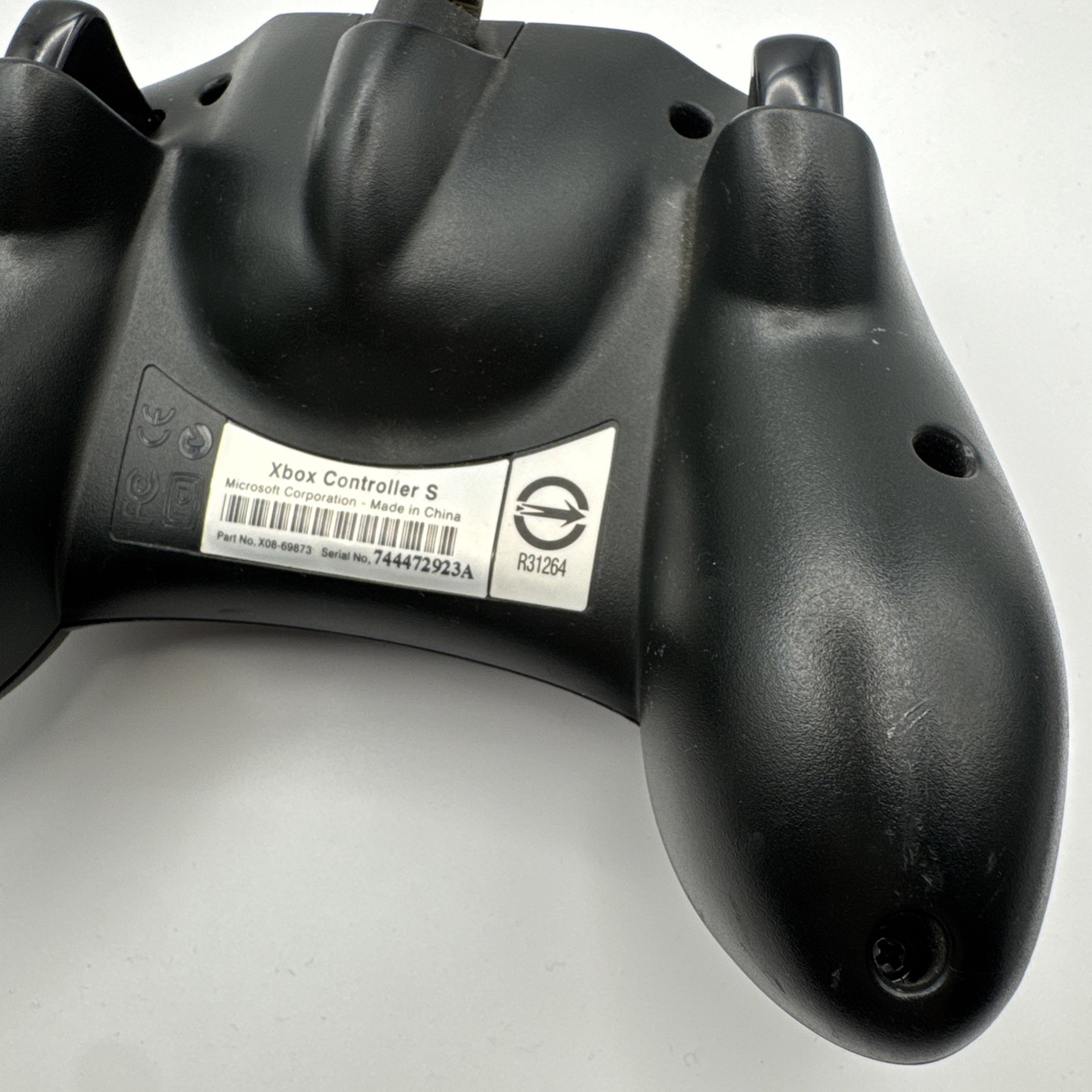Microsoft Original Xbox Wired Controller (Type-S) – Black – X08-69873 *Read*
