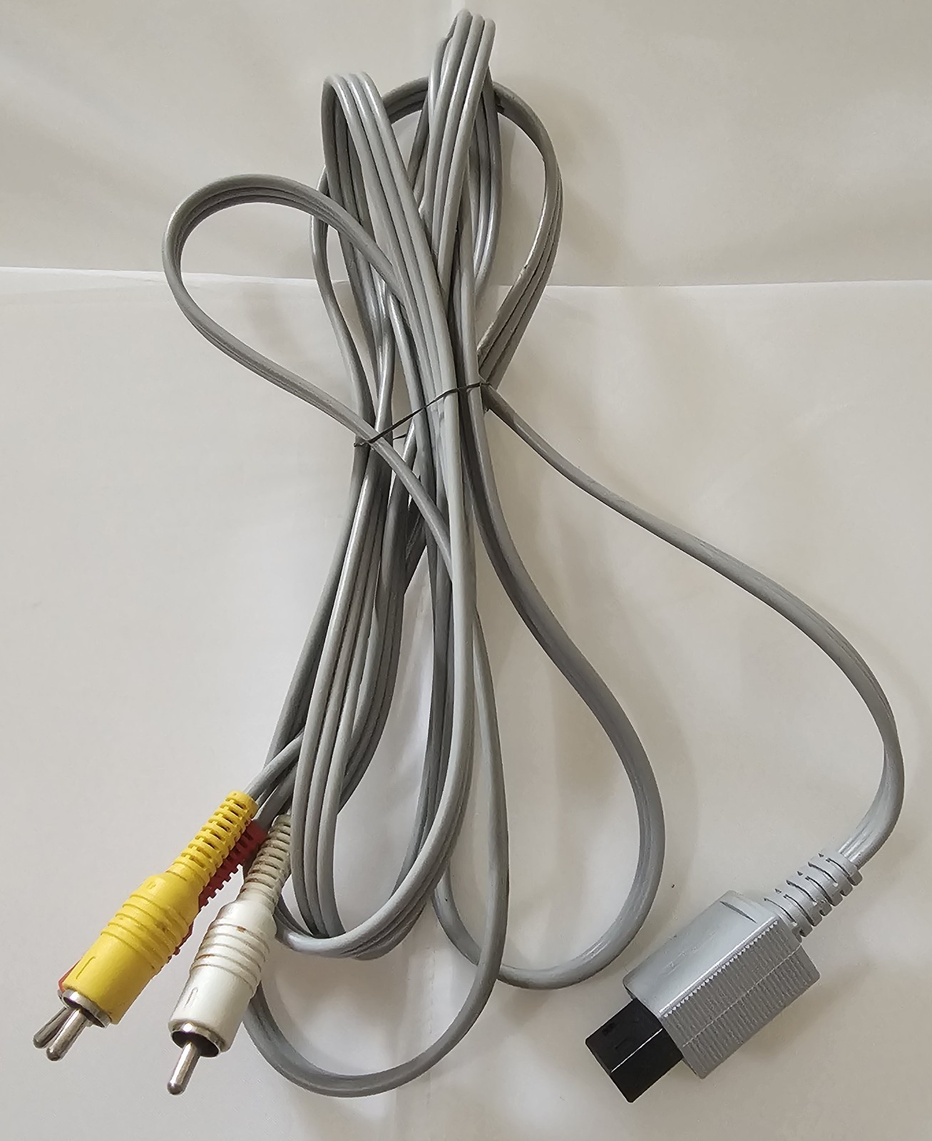Nintendo Wii Stereo A/V cable (model RVL-009), used to connect To Tv