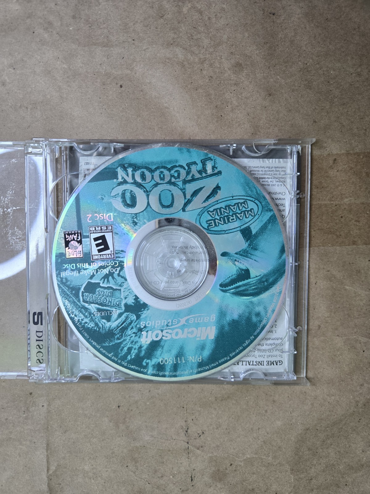 Zoo Tycoon: Complete Collection (PC, 2003) No Slip Cover