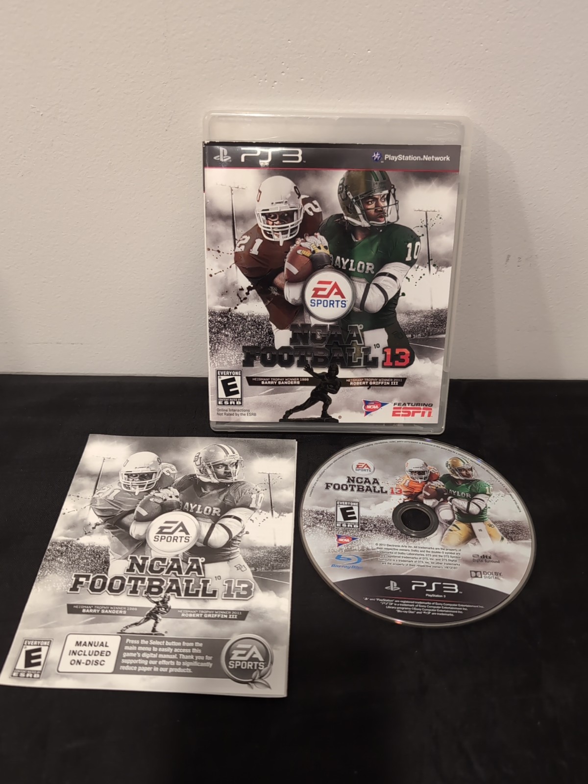 NCAA Football 13 (Sony PlayStation 3, 2012) PS3 Complete