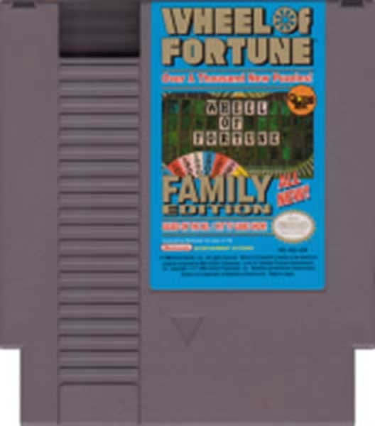 Wheel Of Fortune Family Edition – NES Nintendo Game