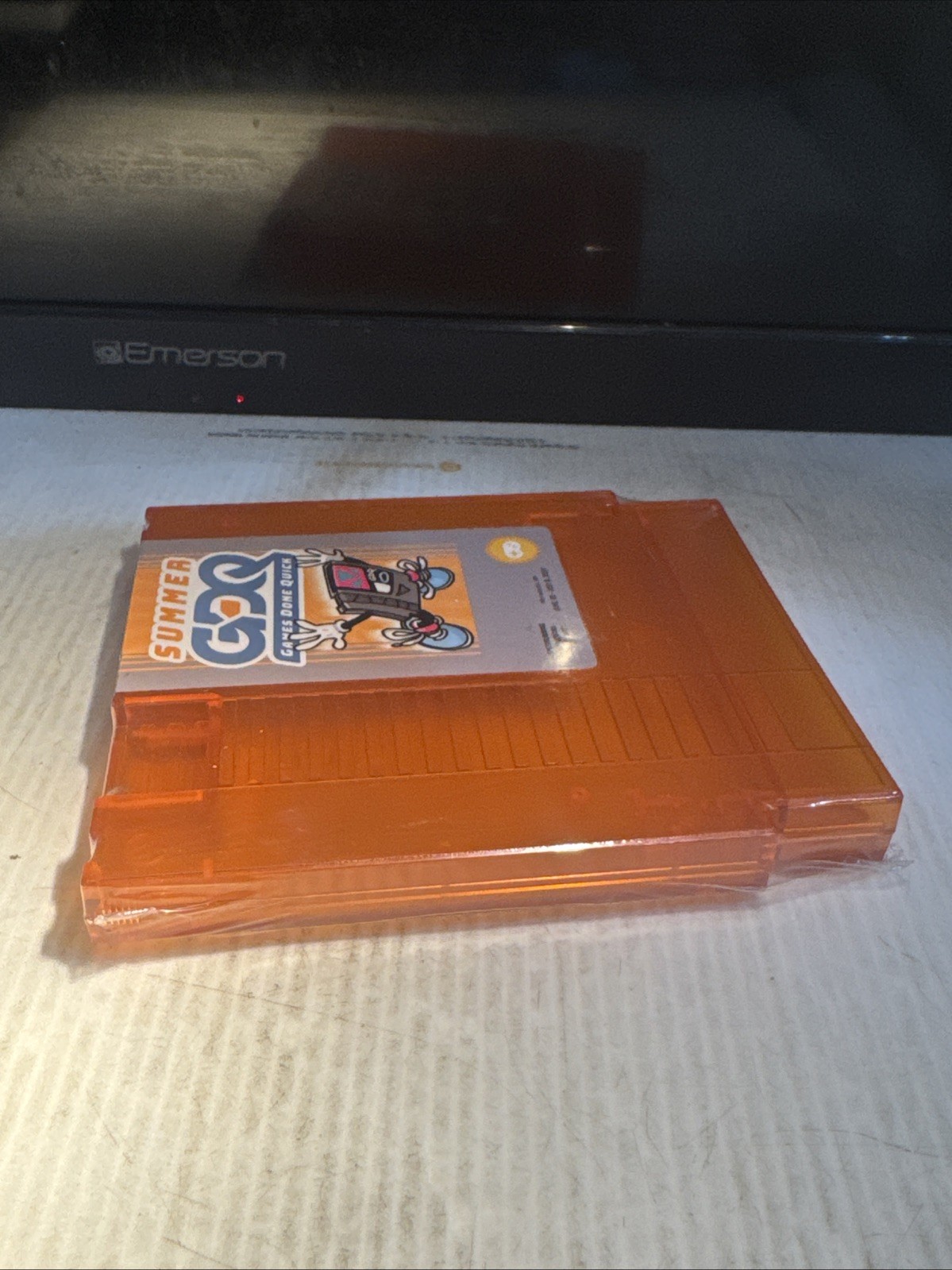 Games Done Quick Translucent NES Nintendo Cartridge Speed Racing Games