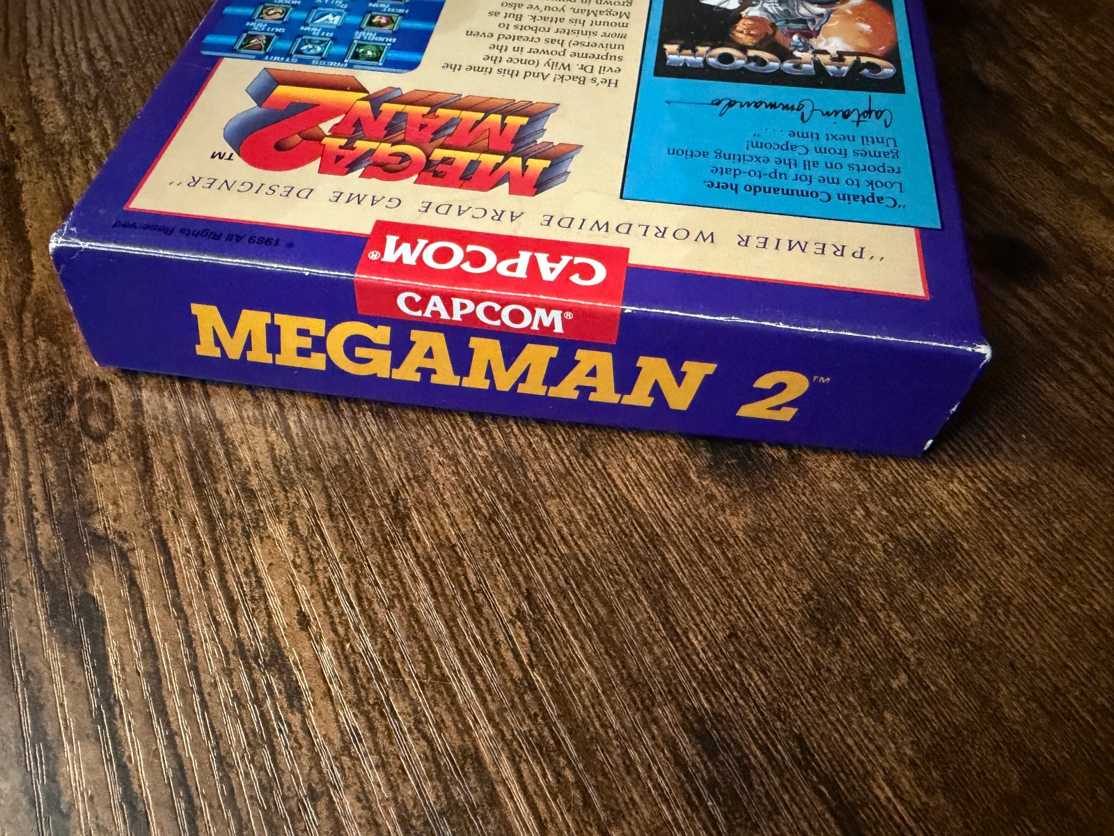 original Mega Man 2 complete in box nintendo nes megaman ii game