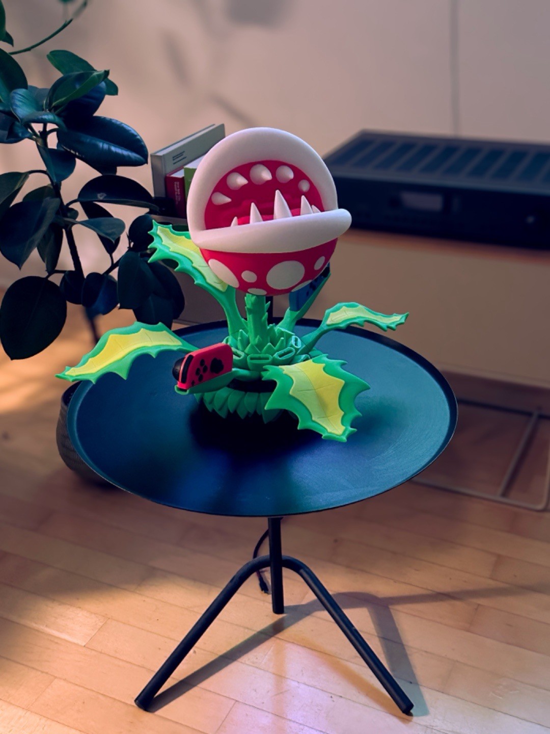 Custom 3D Printed Piranha Plant Nintendo Switch Dock – Charging & TV Hub Stand