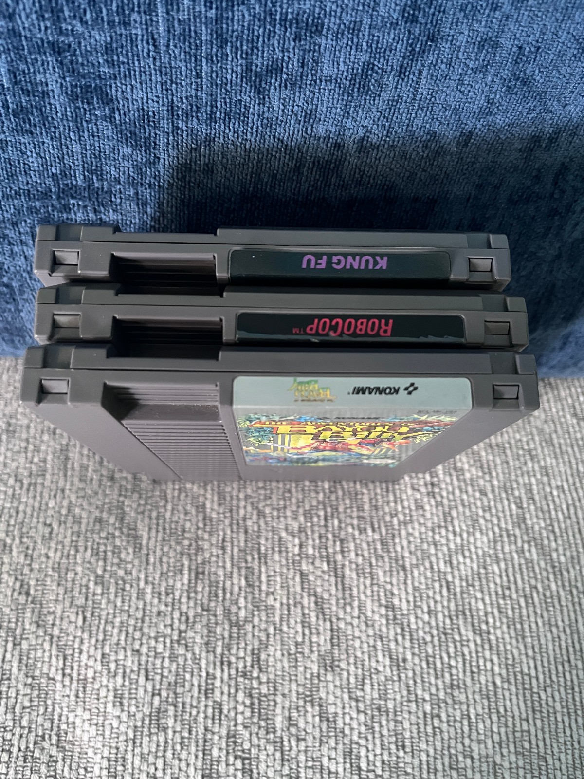 Nes Games Lot Kung Fu, Robocop, Adventures of Bayou Billy – Tested and Working!