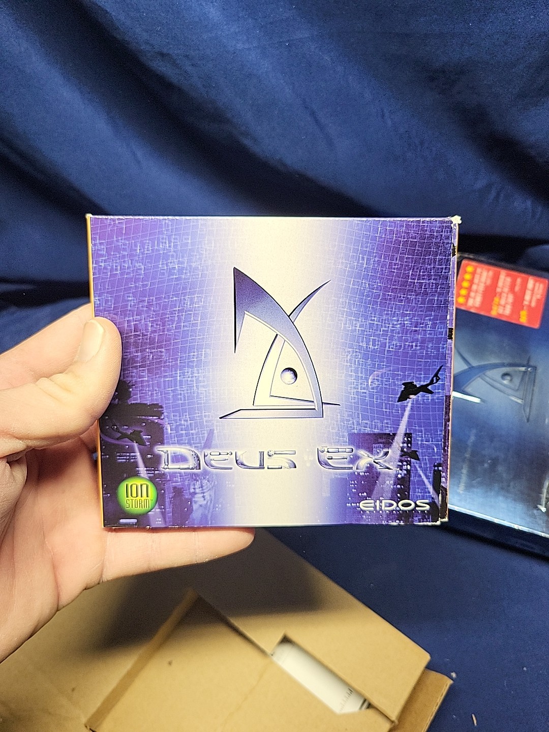 Deus Ex PC CD-ROM Big Box Classic Action RPG Game Ion Storm Eidos 2000