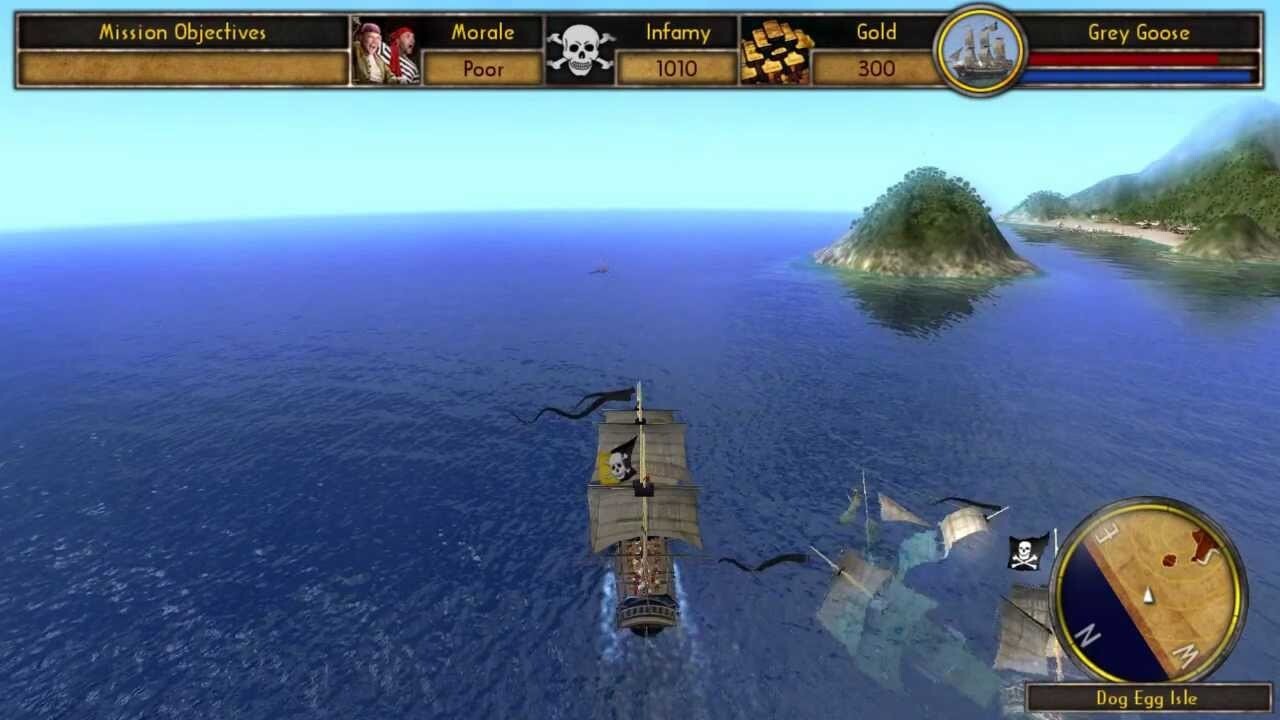 Buccaneer The Pursuit of Infamy – Rare Pirate Ship Adventure Combat PC Game NEW