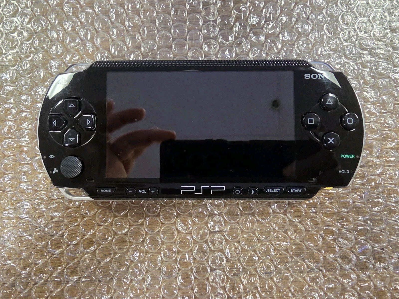 Sony PlayStation Portable Black PSP-1000 Handheld System Tested And Working