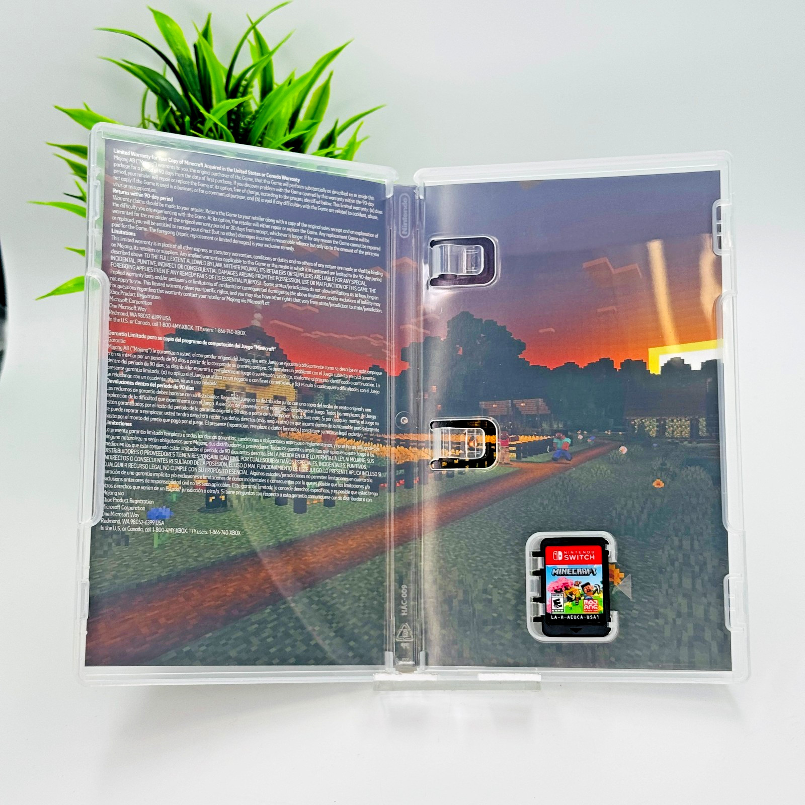 Mojang Studios Minecraft Nintendo Switch Action & Adventure E10+ NTSC w/ Case