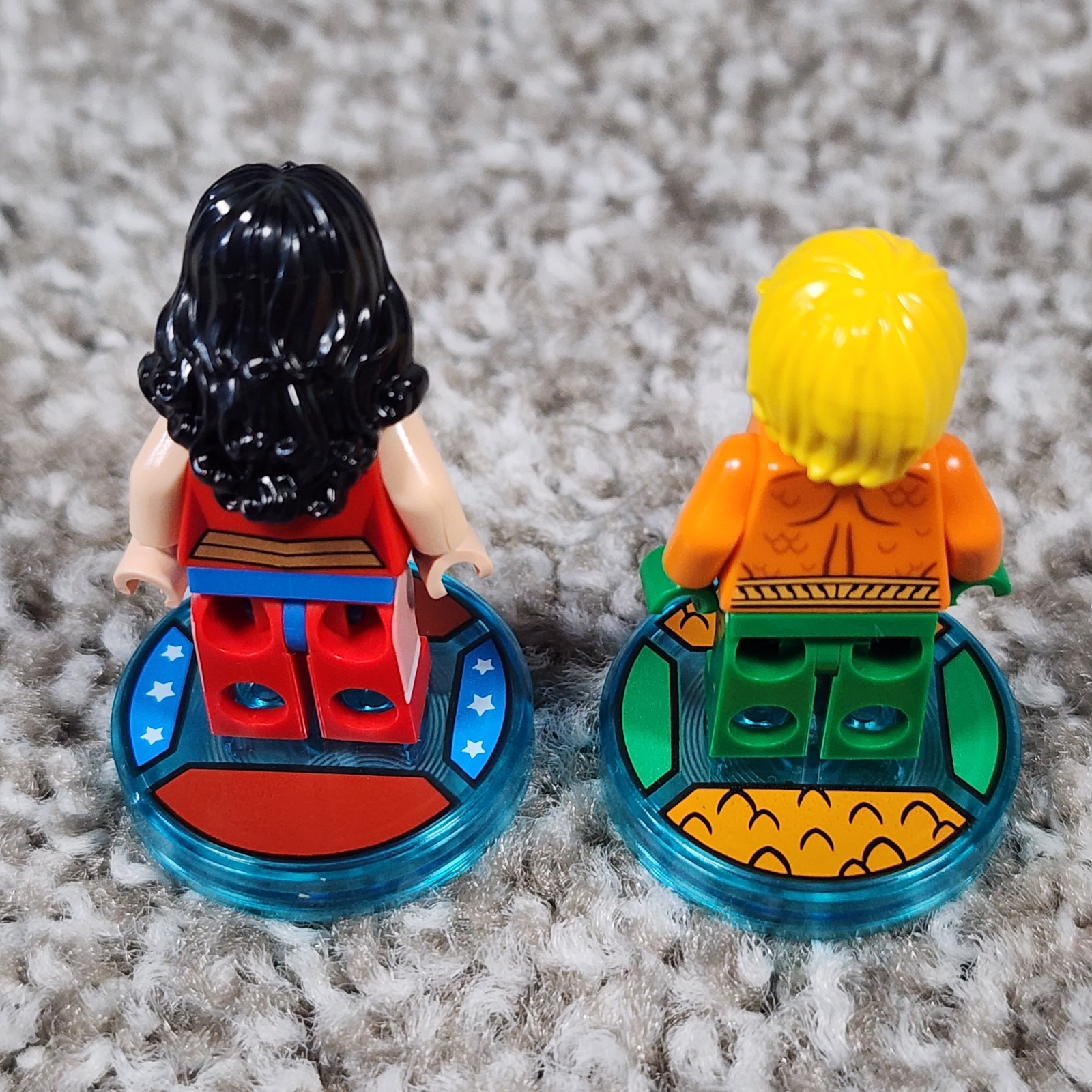 DC Comics Justice League, Wonder Woman Lego Dimensions Minifig W/ Tag Base 71209