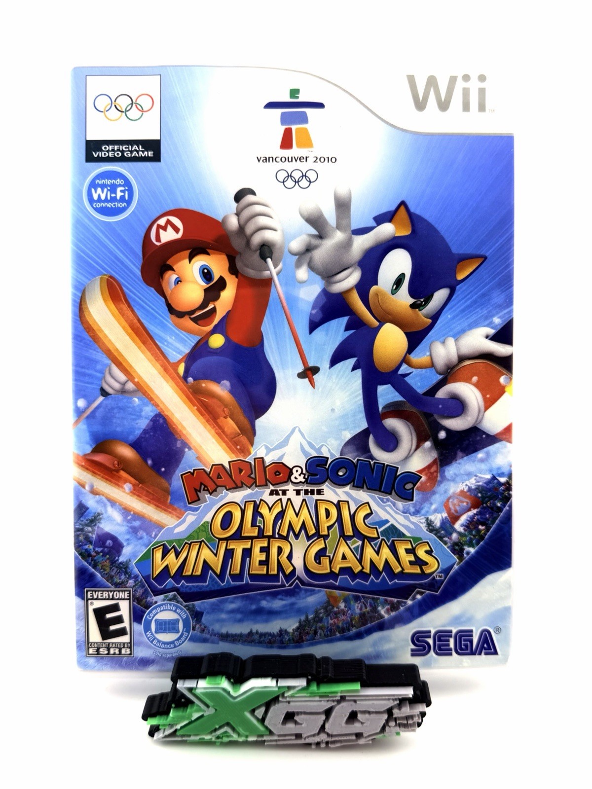 Mario & Sonic at the Olympic Games (Nintendo Wii, 2007) Disc & Case – Free Ship!