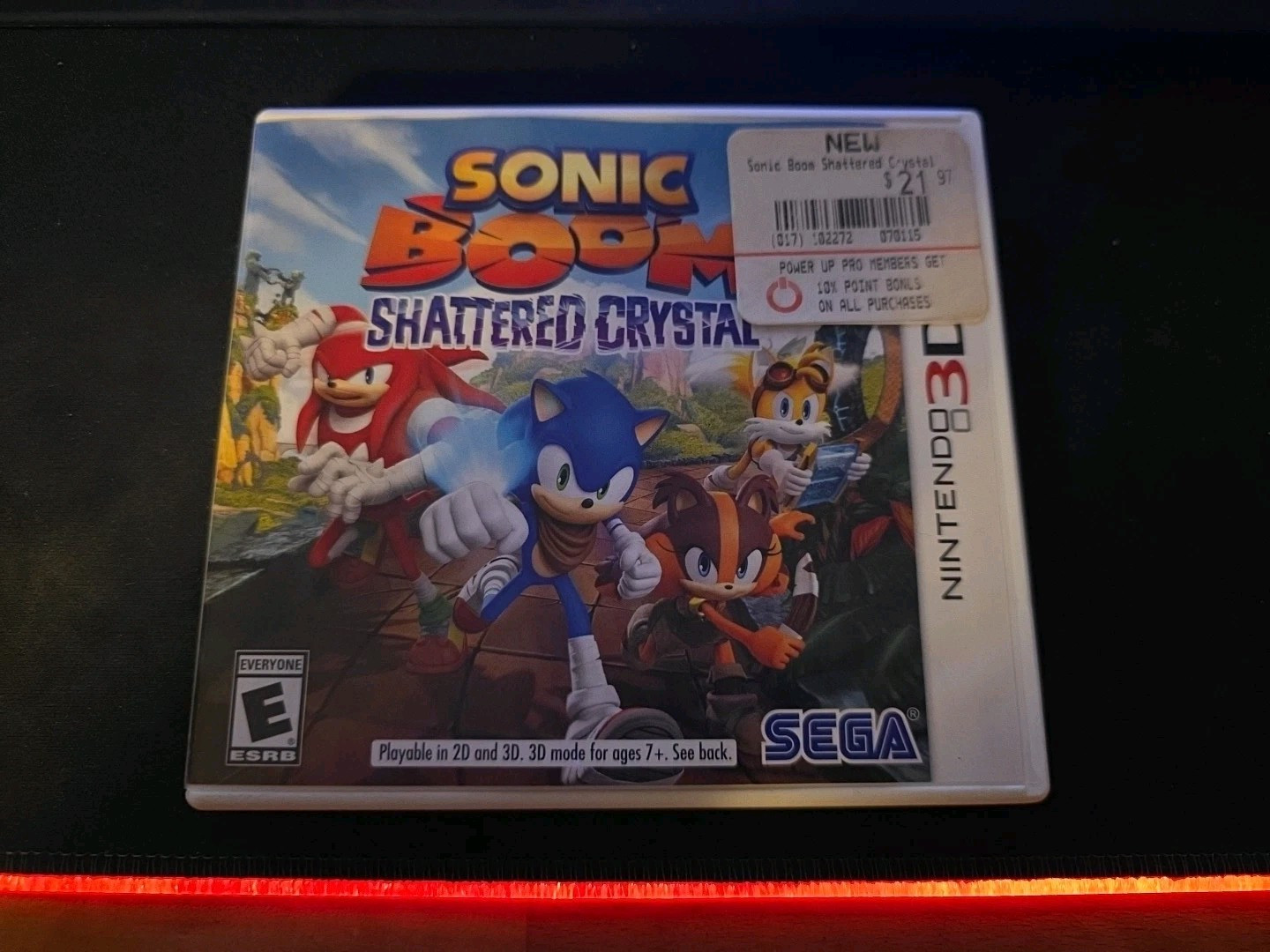 Sonic Boom: Shattered Crystal (3DS, 2014) – CiB – Tested And Working