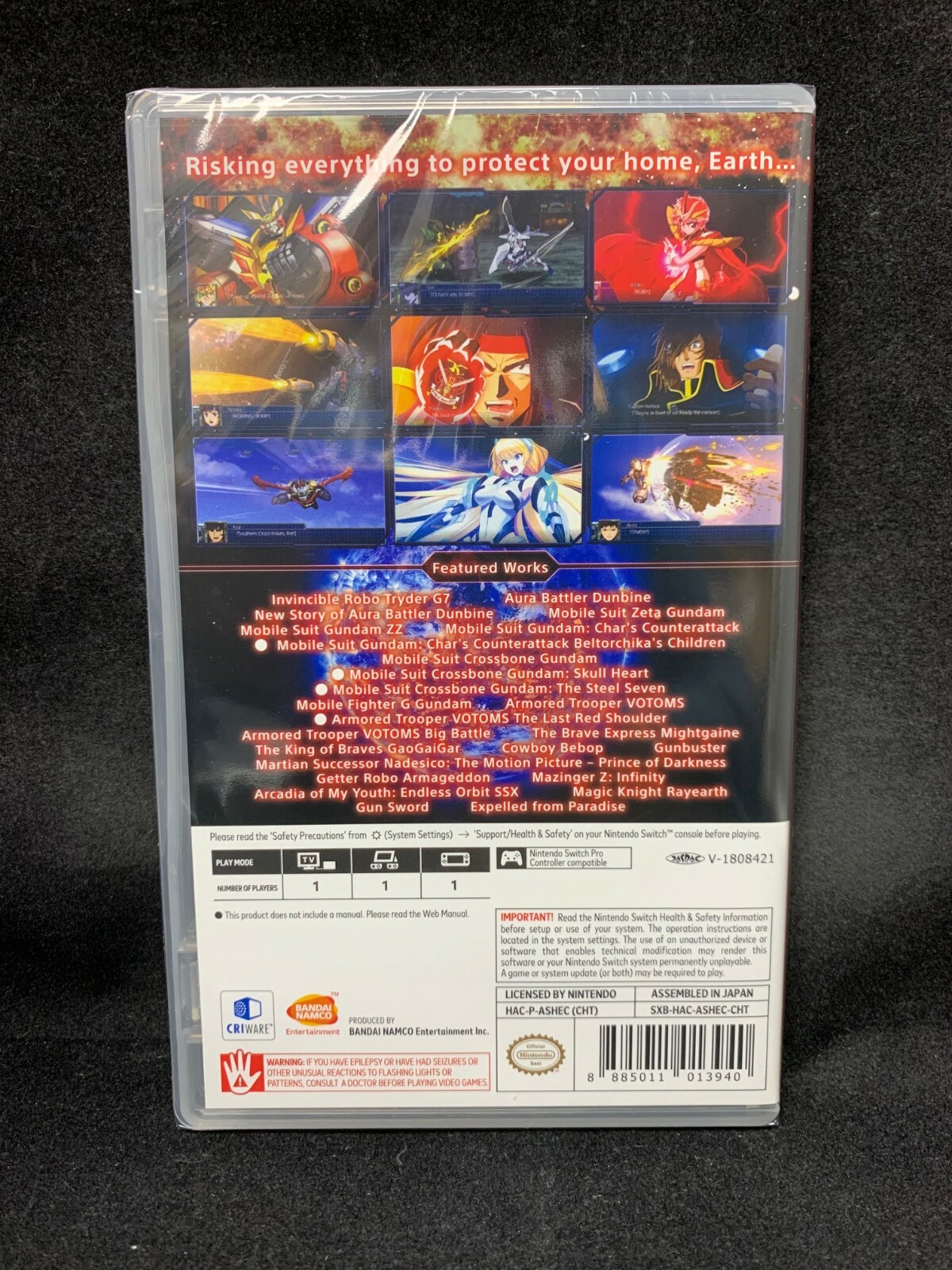 Super Robot Wars T (Nintendo Switch) English Subtitle / NEW