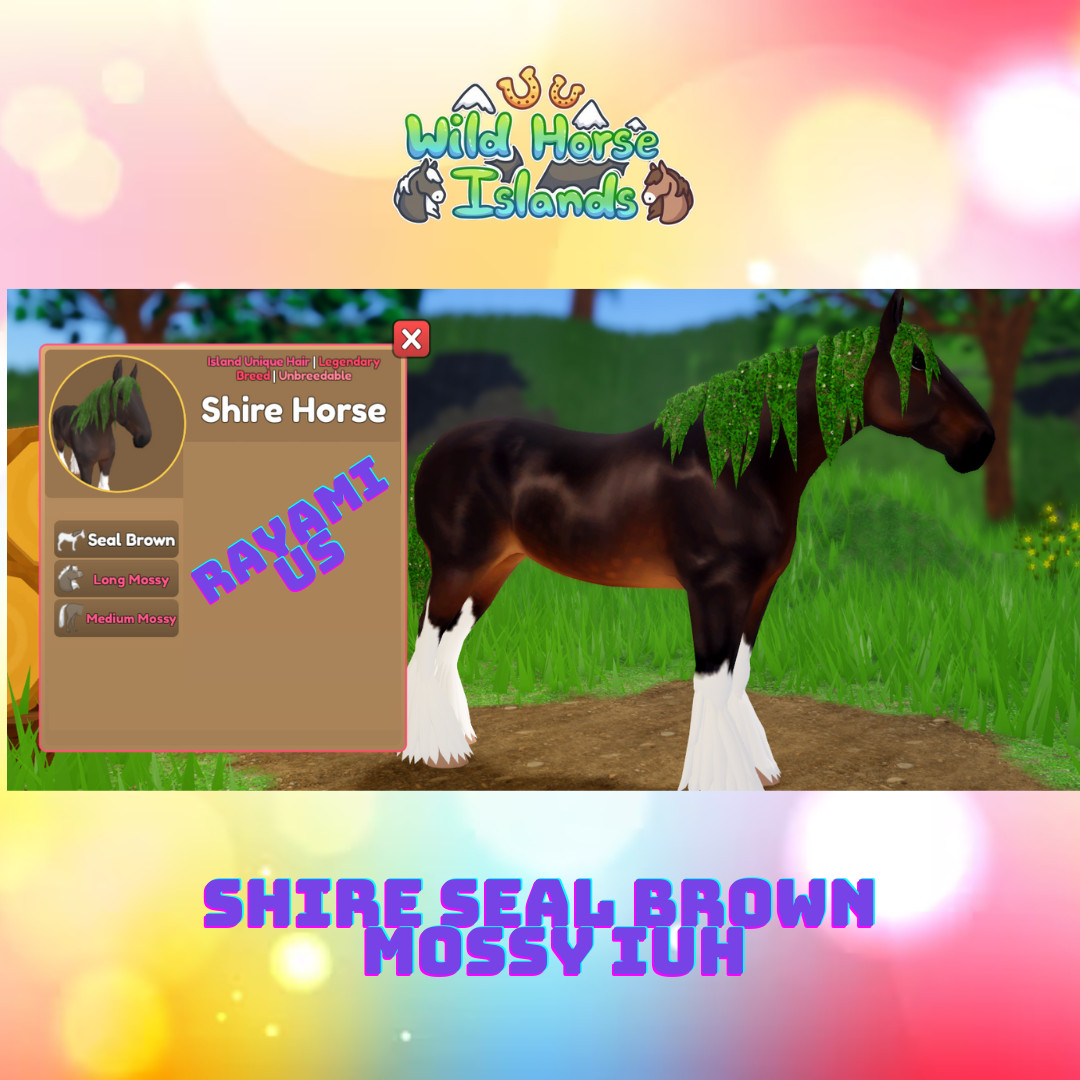 Shire Horse IUH – Wild Horse Islands | Daily Restock