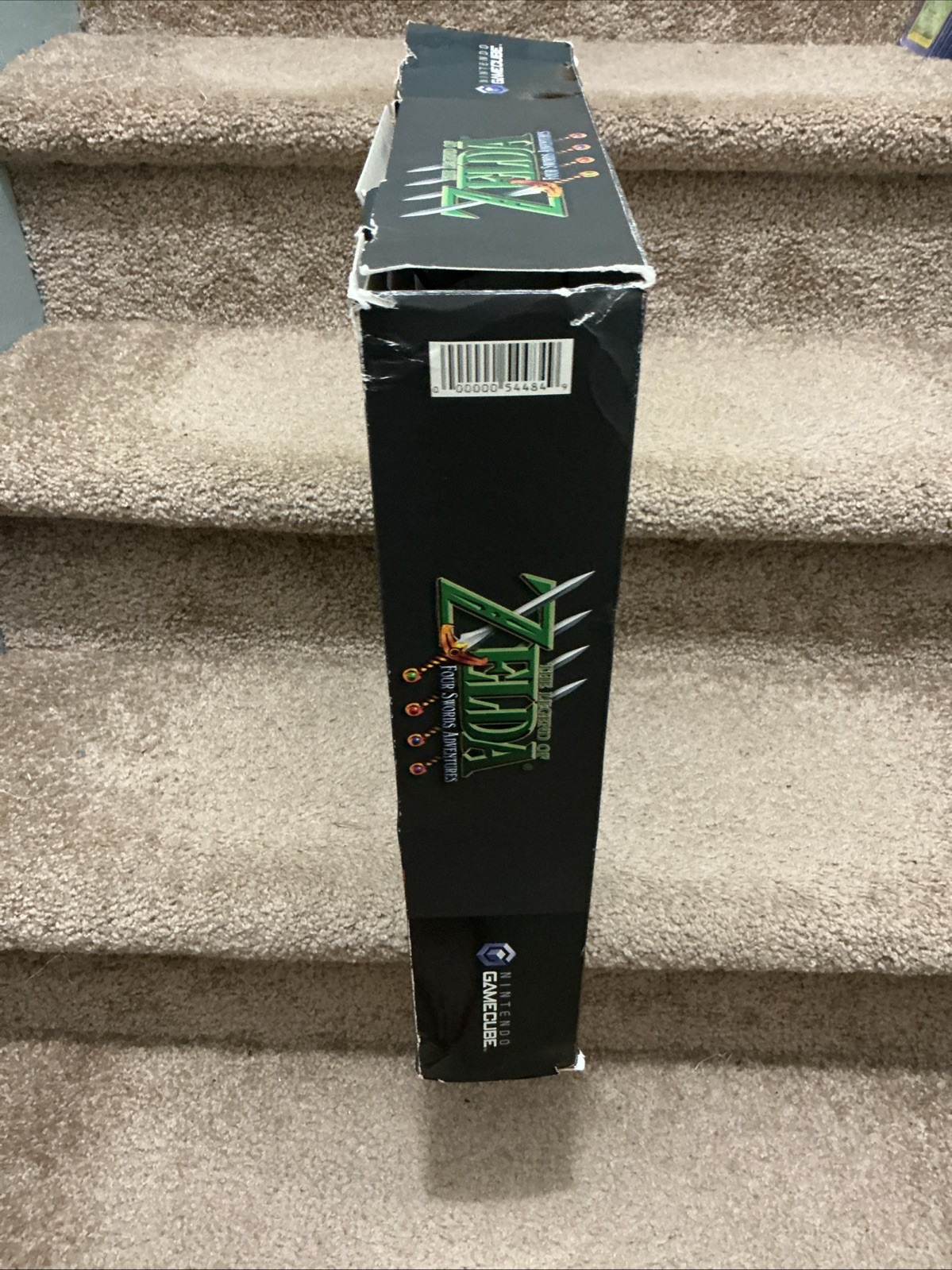 Nintendo GameCube Zelda Four Sword Adventure Box Display Promo Store Standee GBA