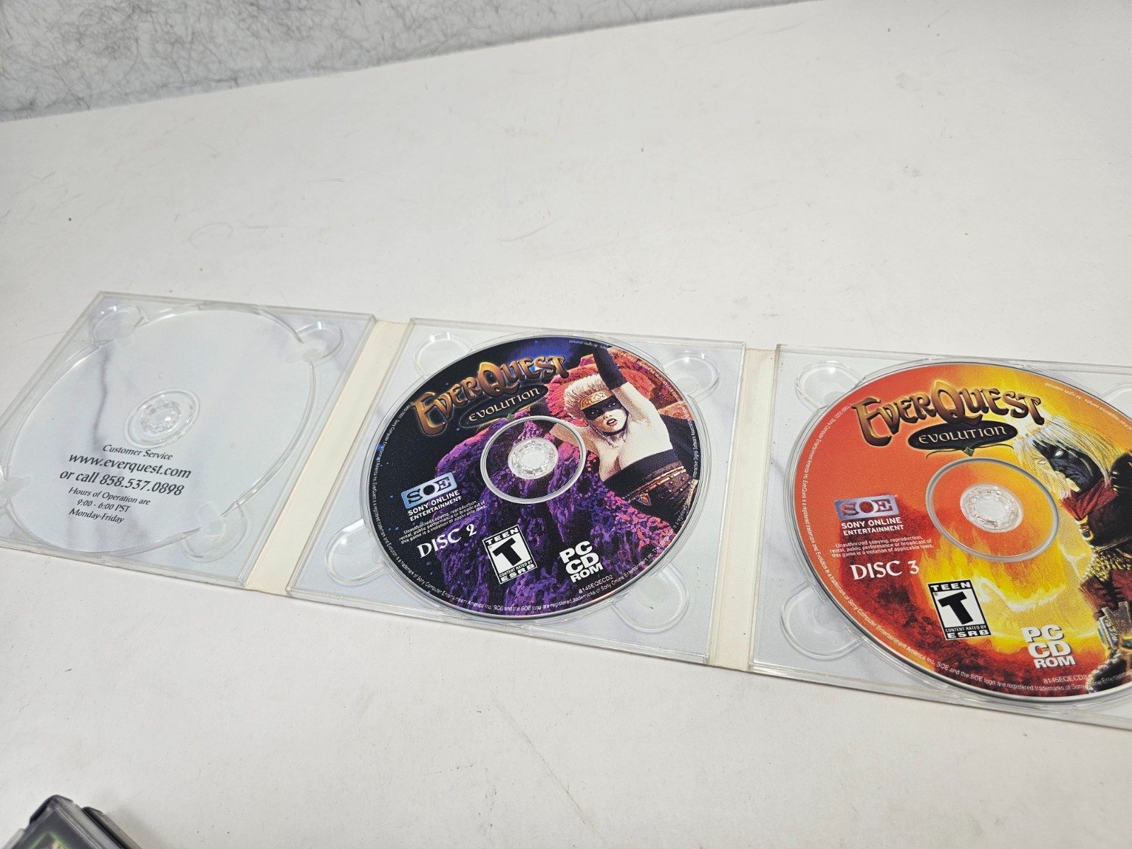 EverQuest Evolution PC Game 2003 Sony Online Entertainment – Missing Disc 1
