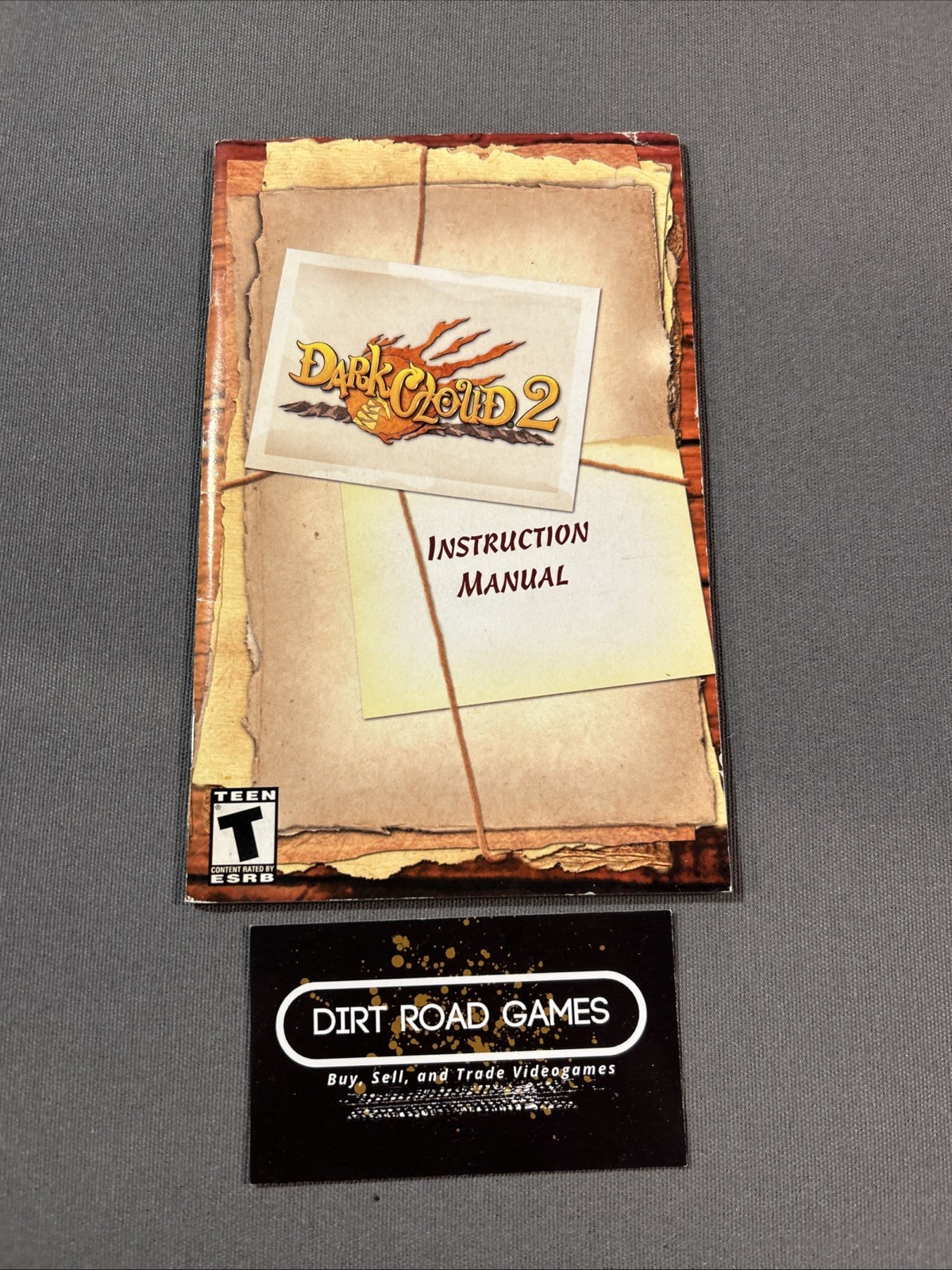 Dark Cloud 2 PS2 PlayStation 2 Instruction Manual Only