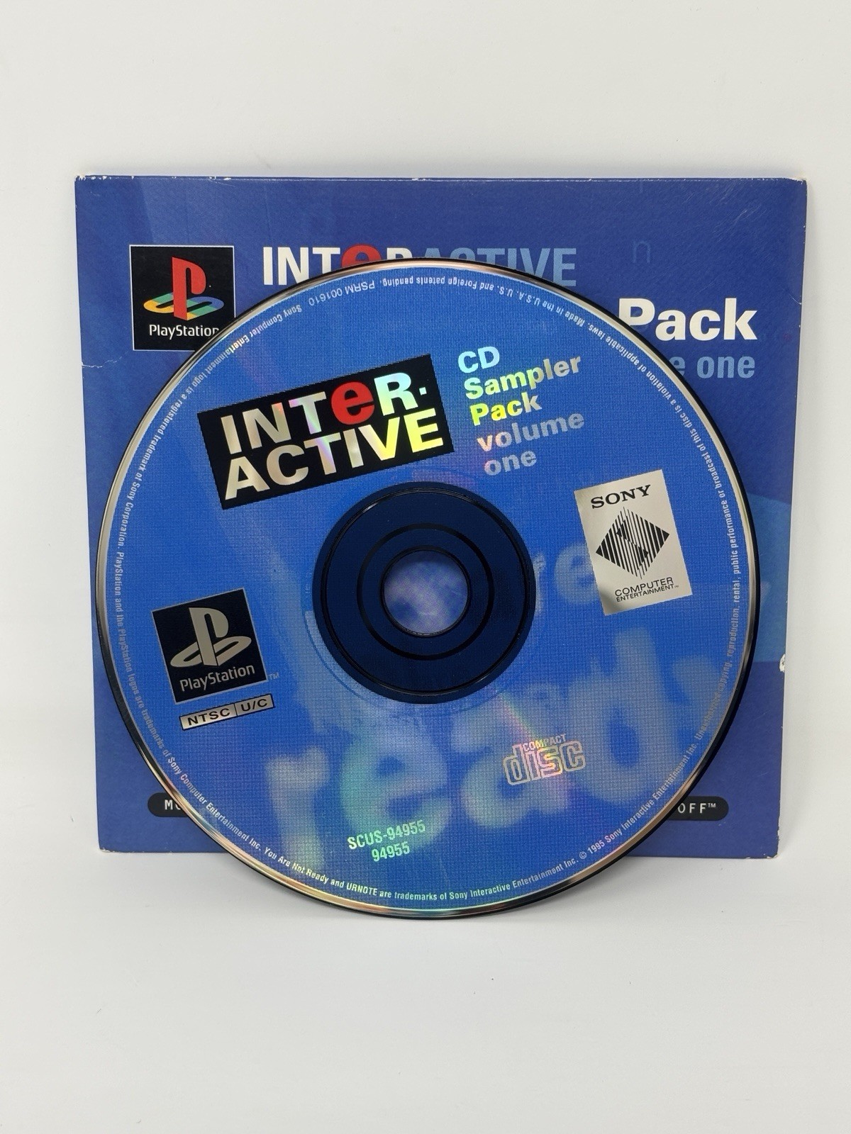 Interactive CD Sampler Pack Demo Disc Volume 1 – (Sony Playstation 1) PS1
