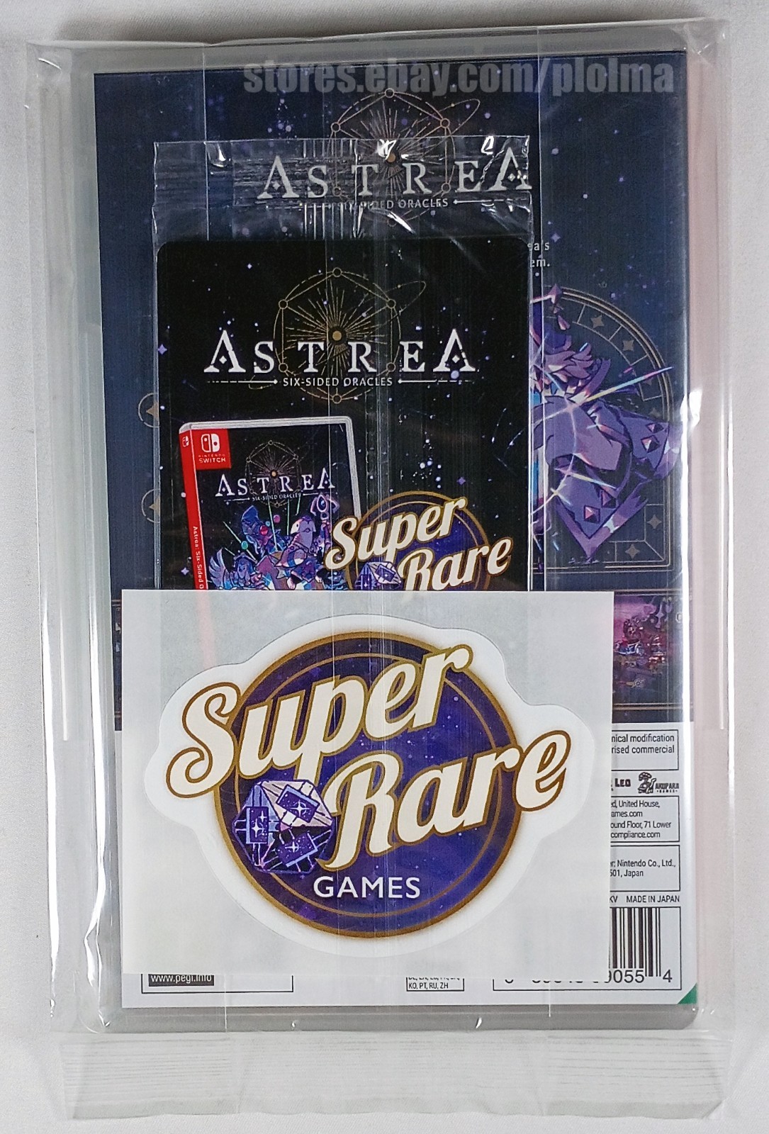 ASTREA: SIX-SIDED ORACLES New NINTENDO SWITCH Game Super Rare Games #133 SRG 6