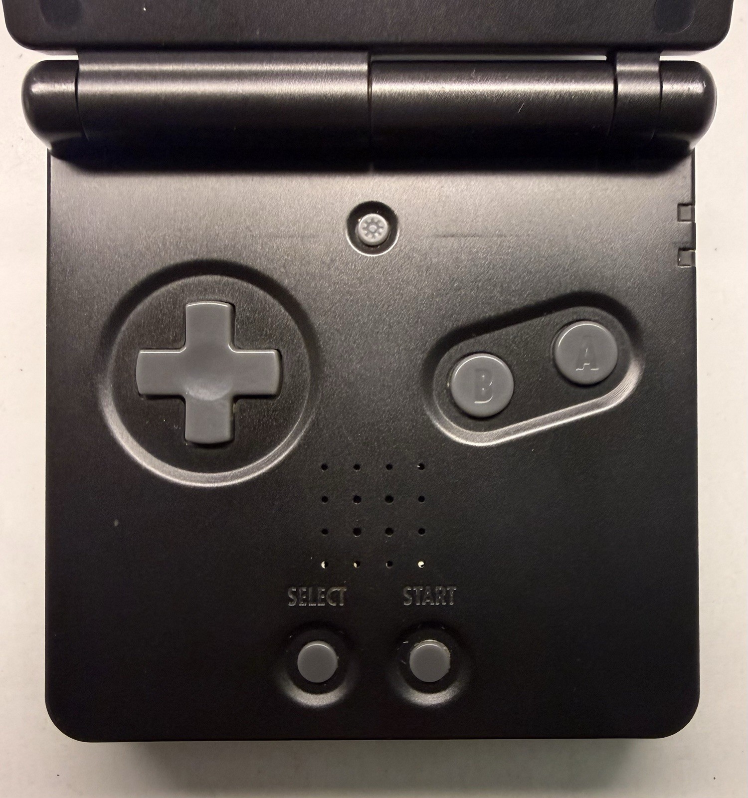 Nintendo Gameboy Advance SP Handheld System Onyx Black AGS-001 Excellent Shape