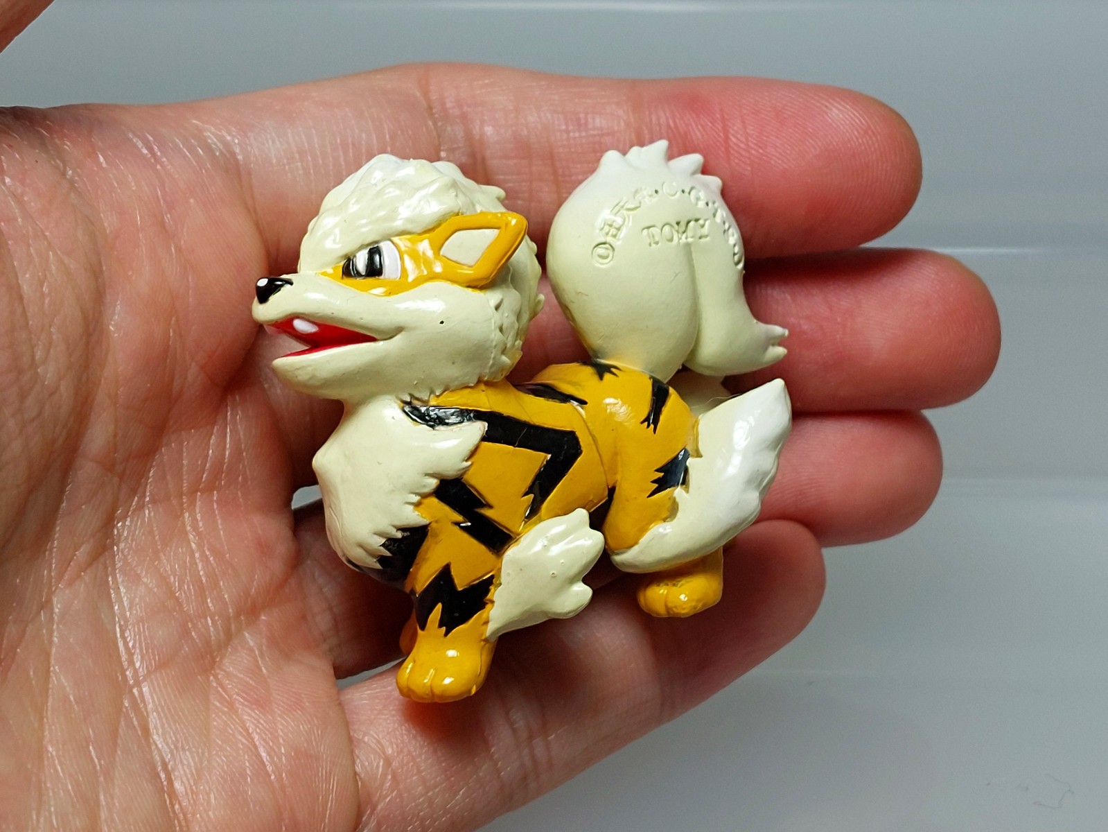 Arcanine Growlithe Pokemon Monster Collection Figure Set Tomy Japan P08 1.8in