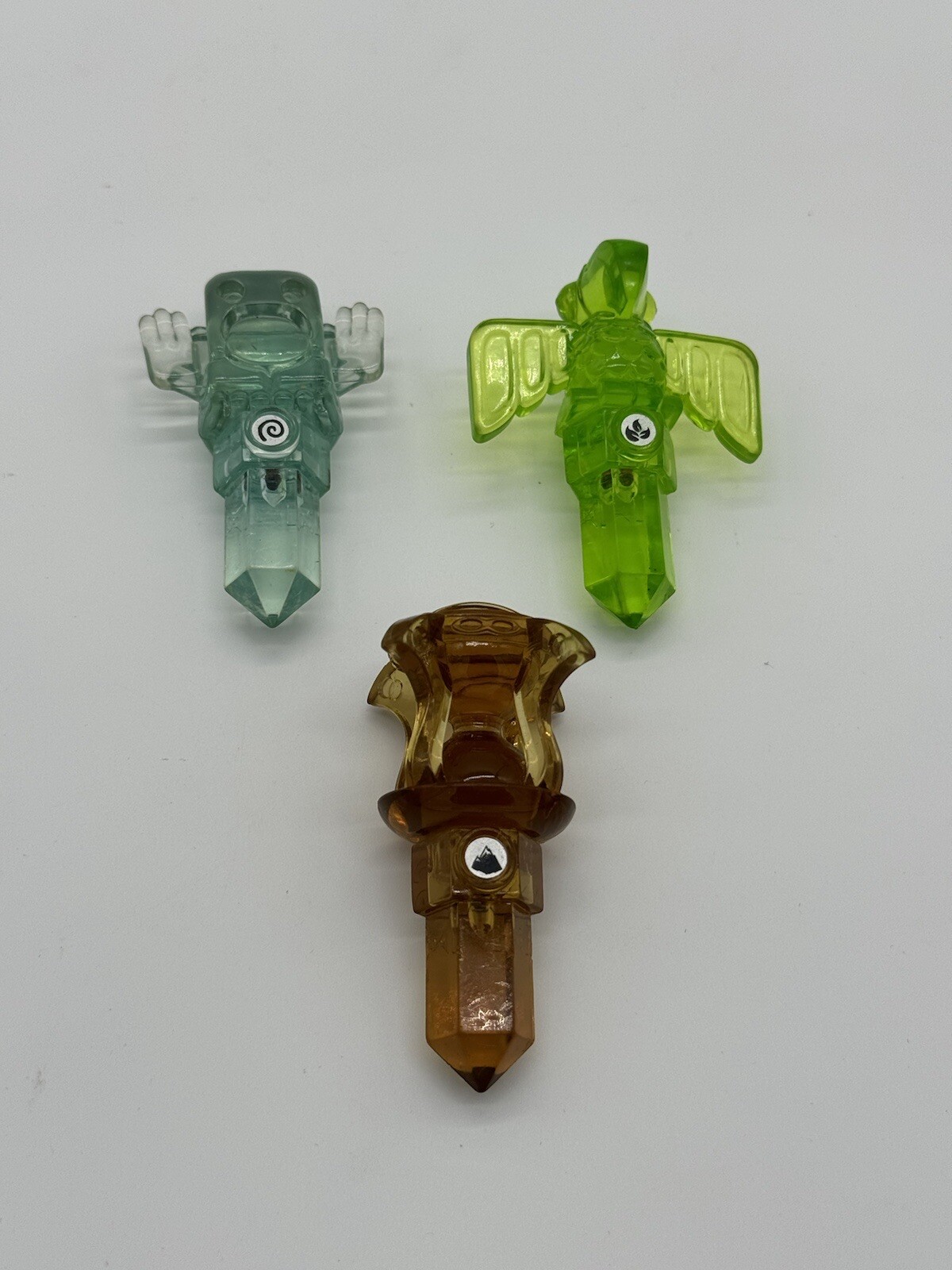 Skylanders Trap Team Earth Hourglass Trap Earth Toucan Air Toucan Crystals Lot