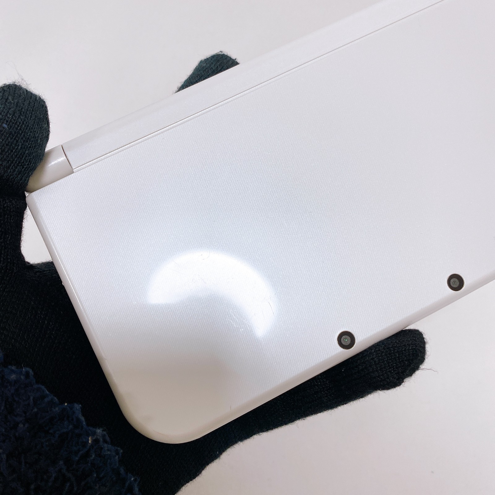 【Dual IPS w/Box】New Nintendo 3DS XL LL Pearl White Console Japan Tested Rank S