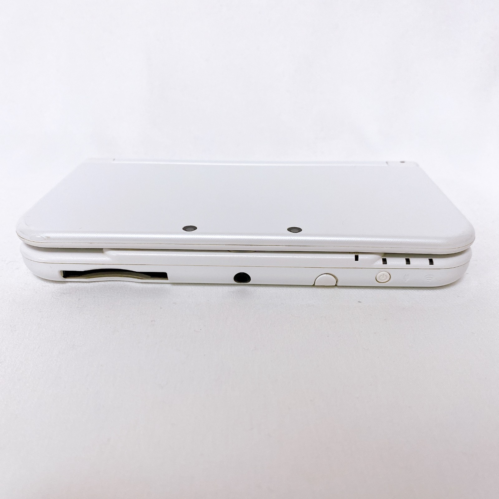 【Dual IPS w/Box】New Nintendo 3DS XL LL Pearl White Console Japan Tested Rank S