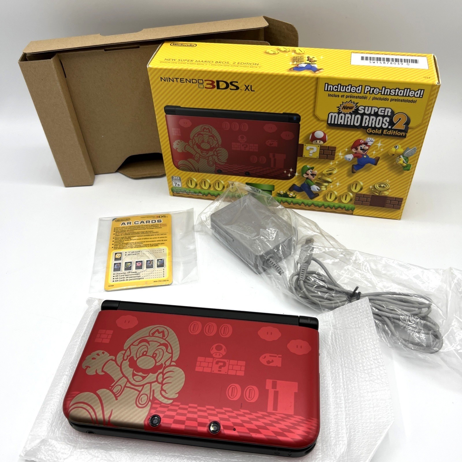 Nintendo 3DS XL Limited Edition 1GB Red Handheld System