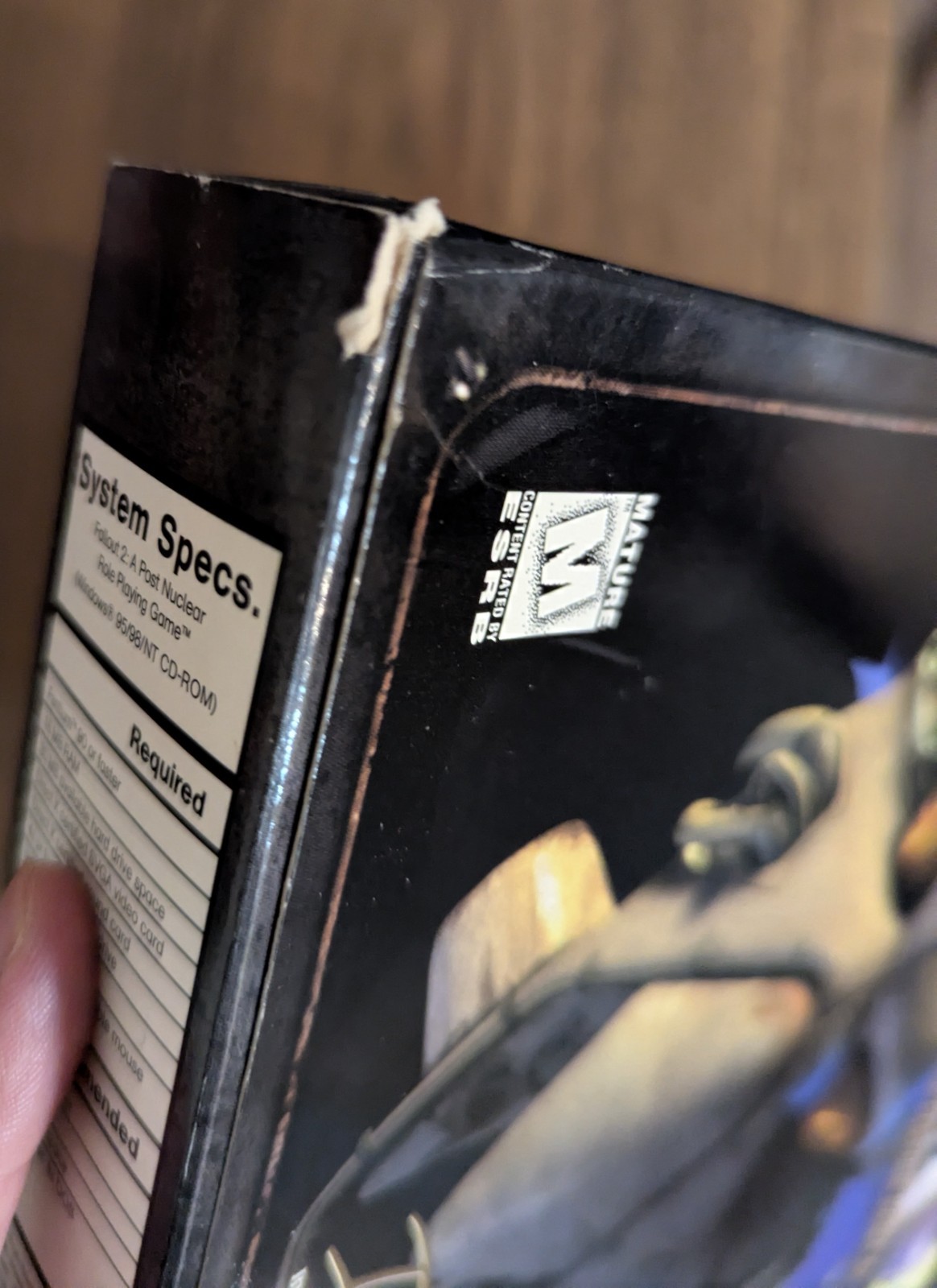 Fallout 2 Interplay Black Isle RPG 1998 BOX ONLY 1998