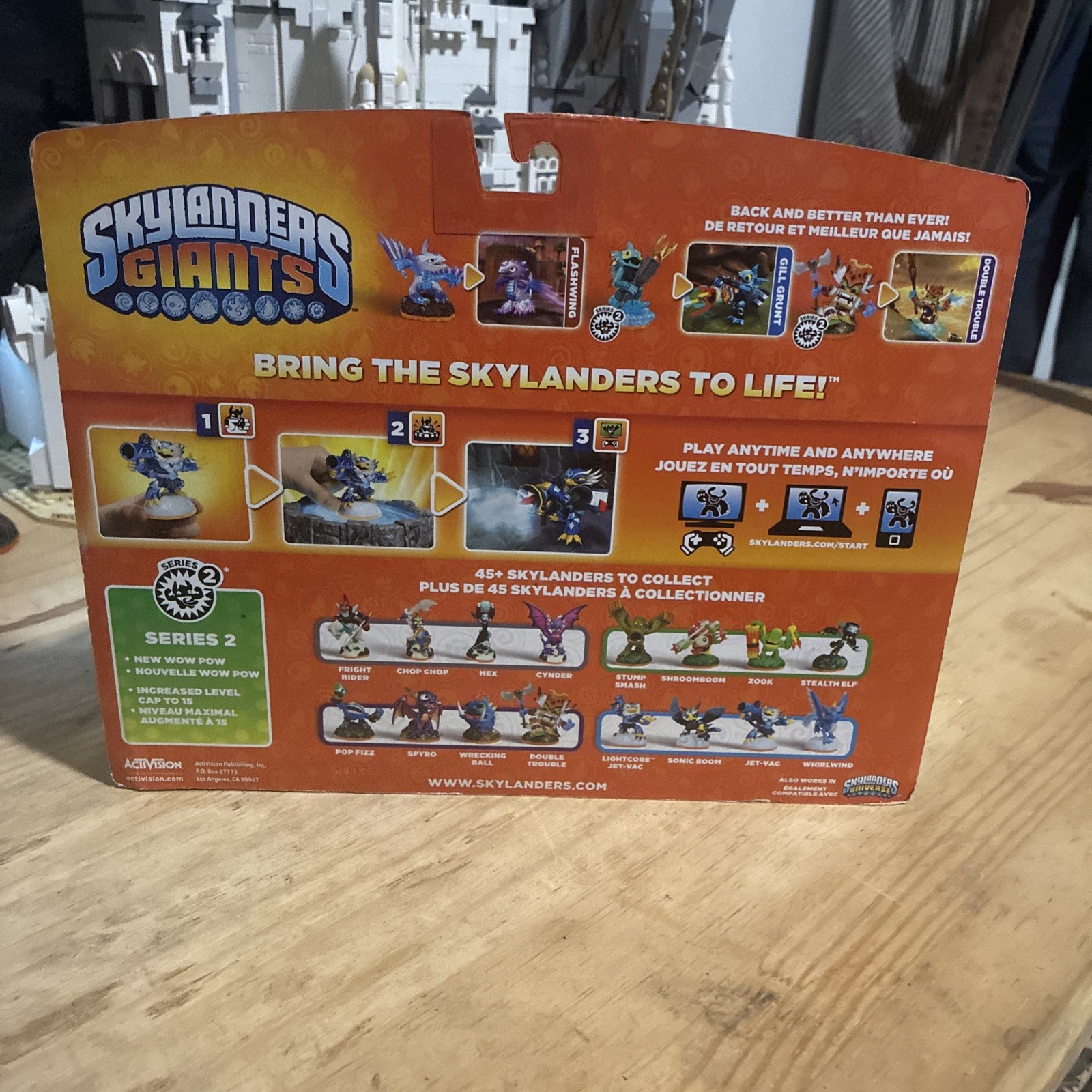 Skylanders Giants GILL GRUNT FLASHWING DOUBLE TROUBLE Triple Pack Swap Force