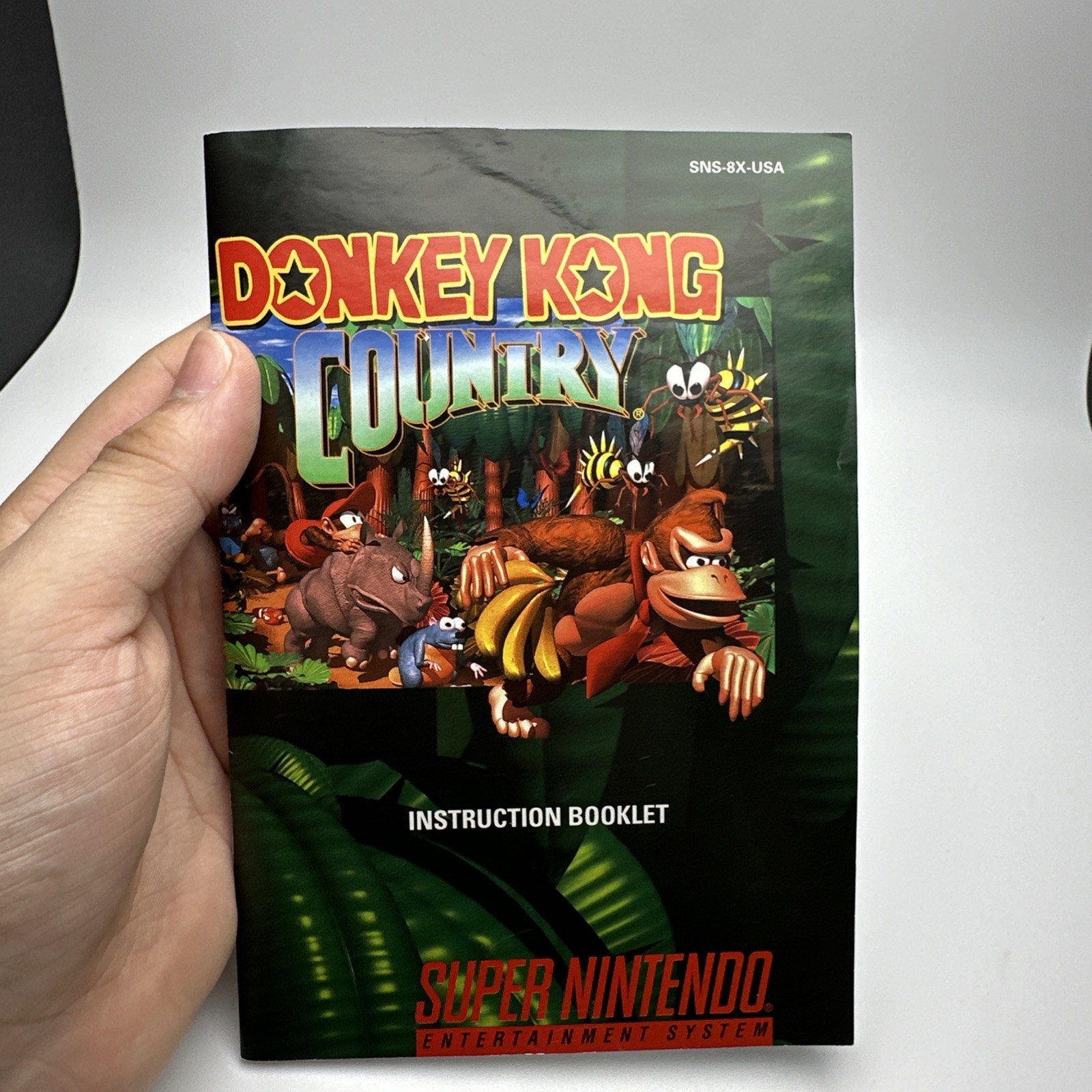 Donkey Kong Country (SNES) – CIB – Very Good Condition – Stunning Box