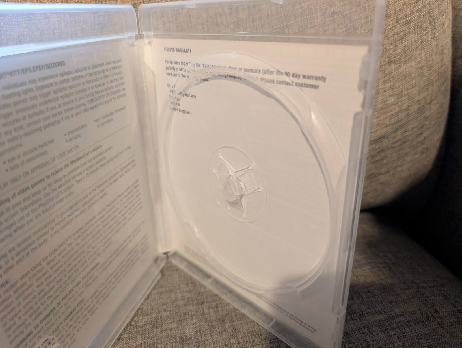USA Rambo PS3 Case and artwork only (Never had manual) RARE PlayStation 3