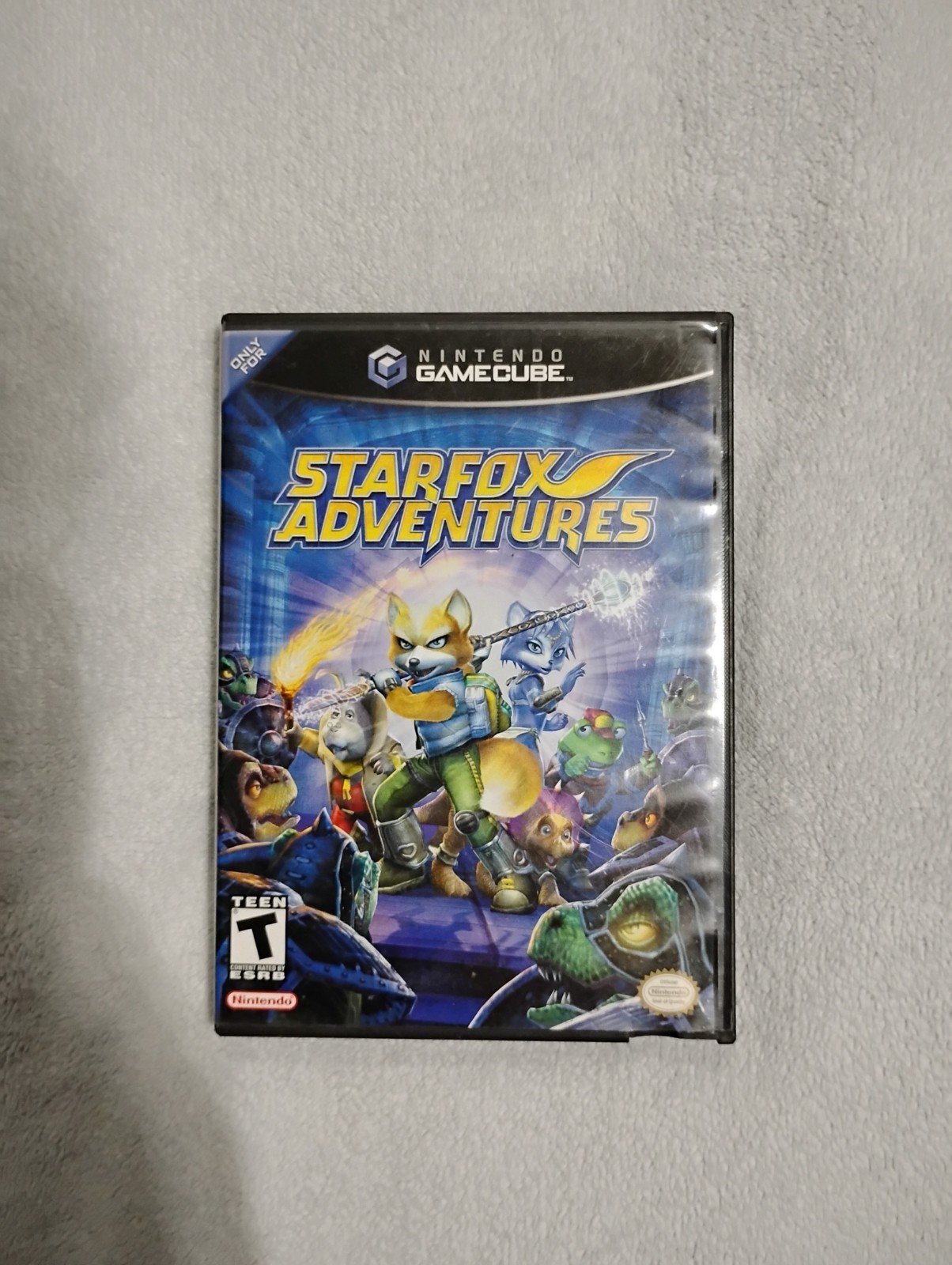 Starfox Adventures Cib w Disc & Manual