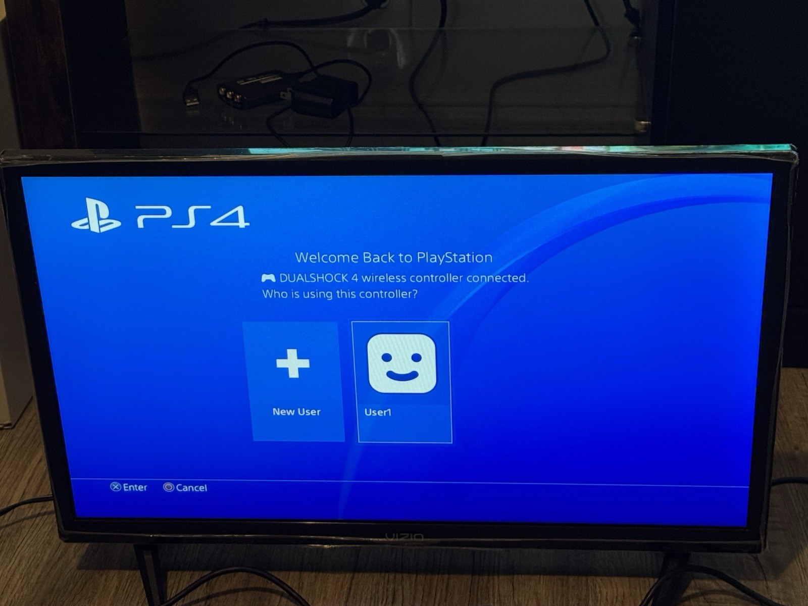 Sony PlayStation 4 Slim 500GB Gaming NO CONTROLLER- Black