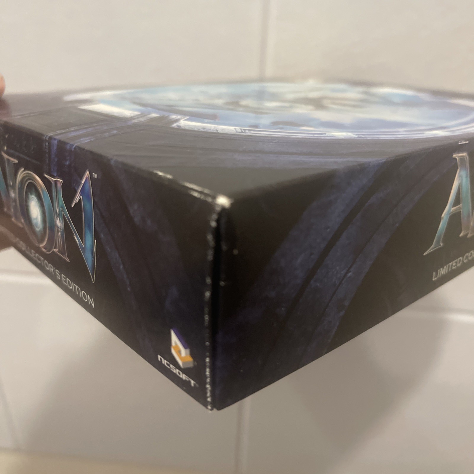 Aion Limited Collector Edition PC BIG BOX Complete w/ Figurine + Day One Receipt